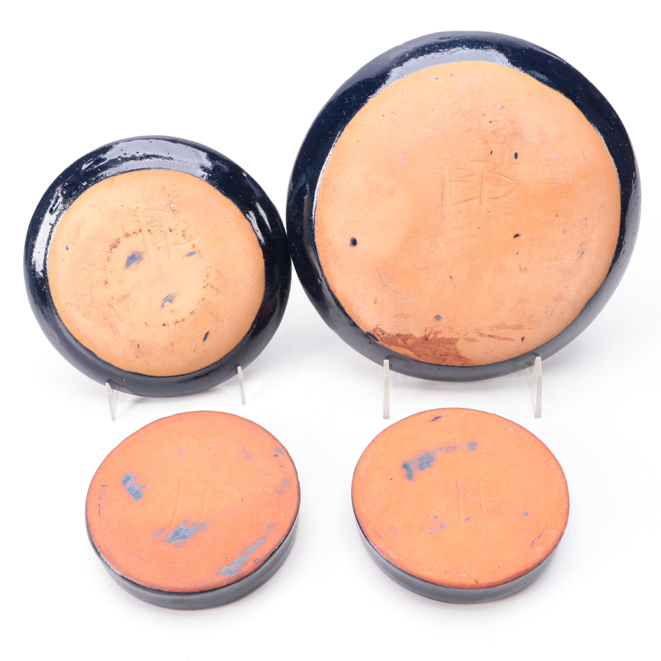 Bybee Pottery Clay Plates, Mug, Cat, and More