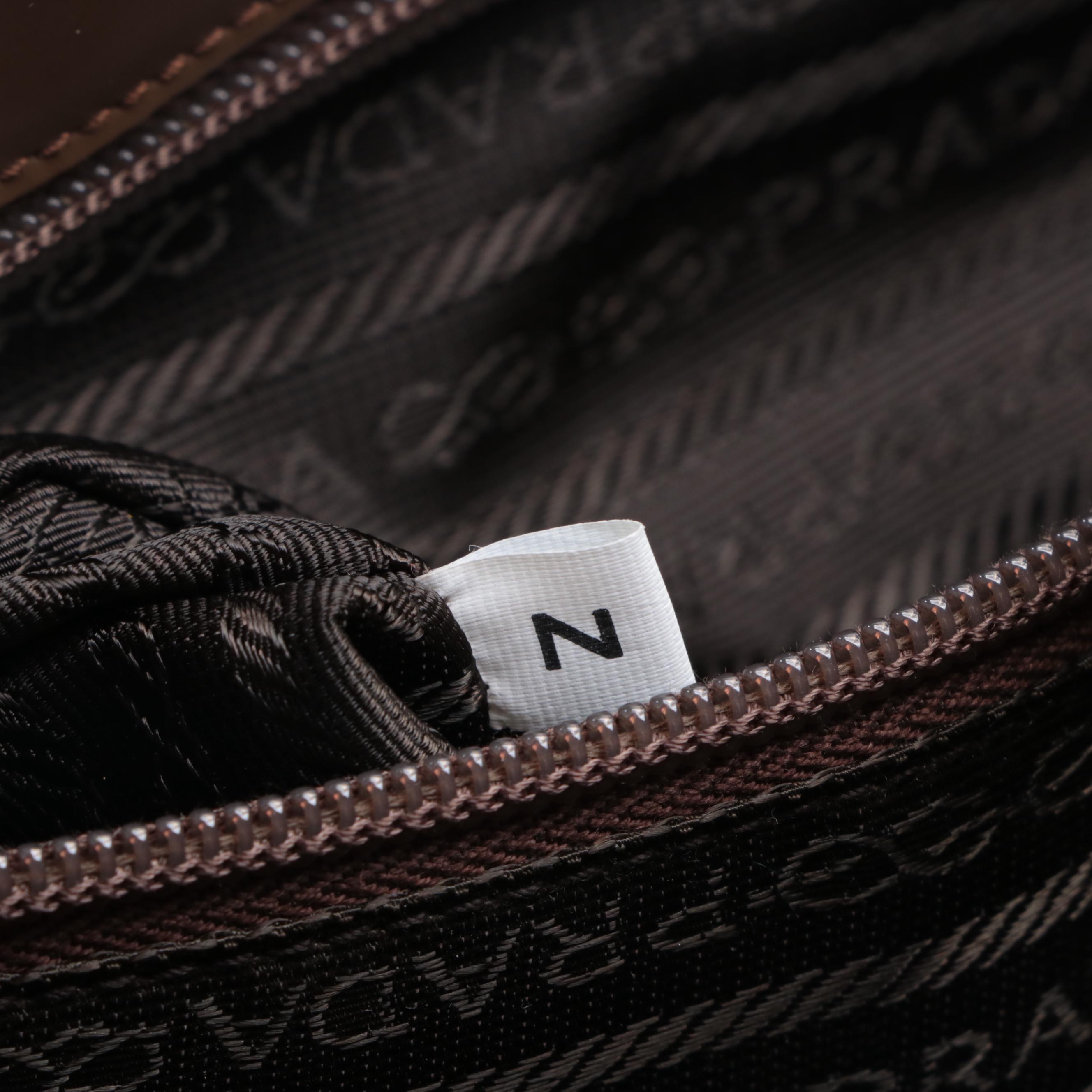 Prada Tote in Polished Leather