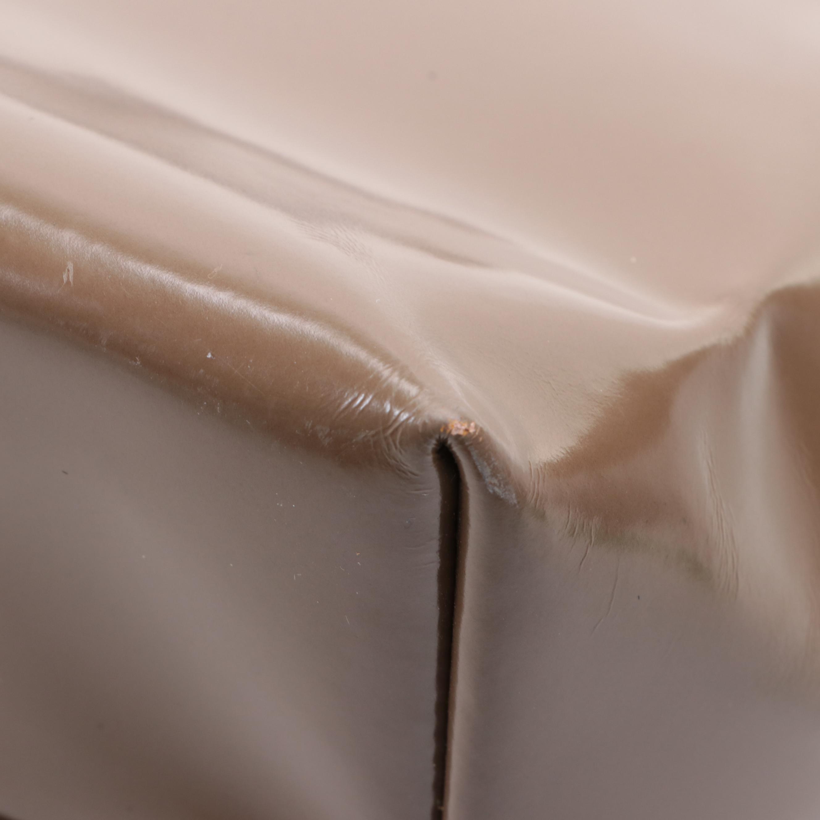 Prada Tote in Polished Leather