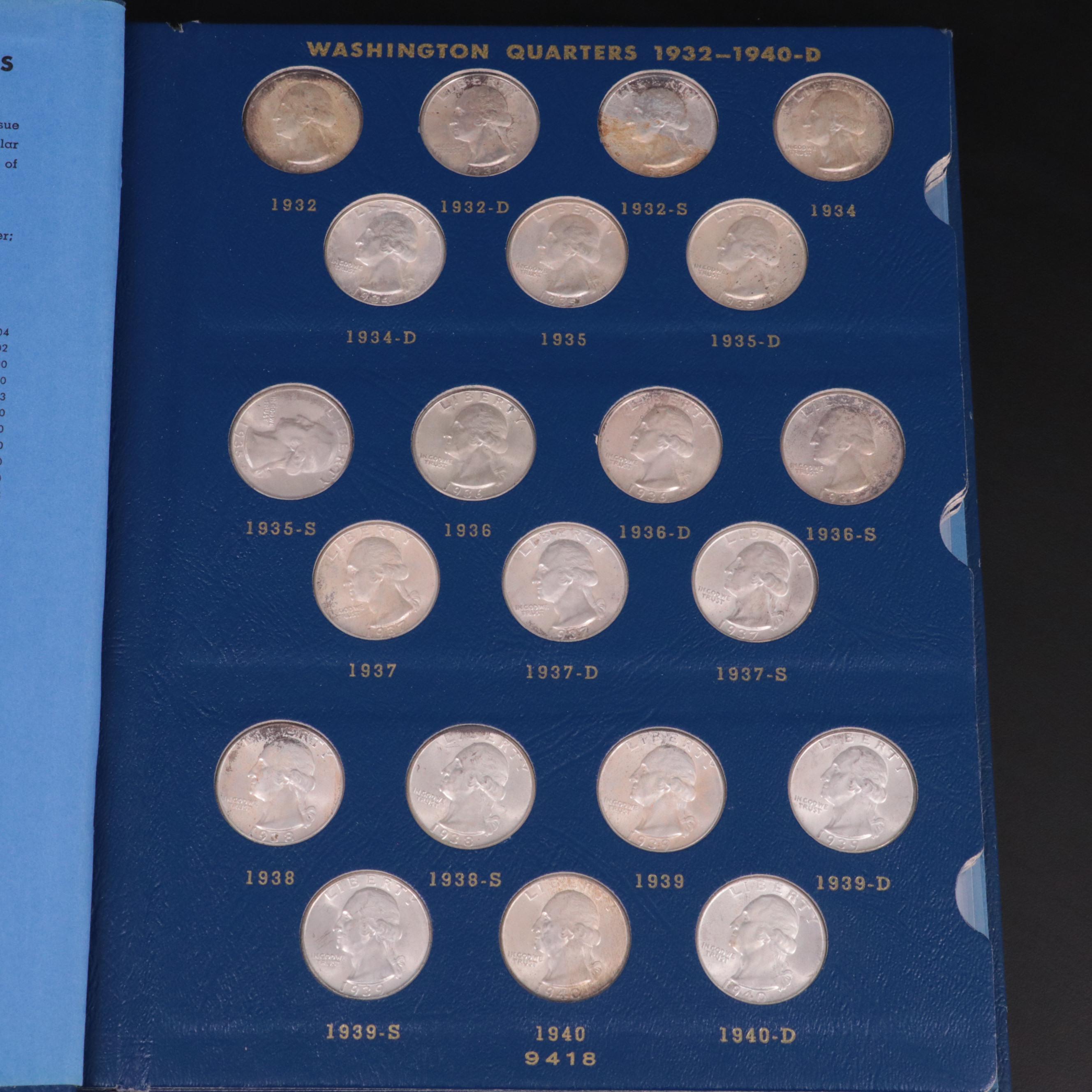 George Washington Quarter Collection, 1932–1963