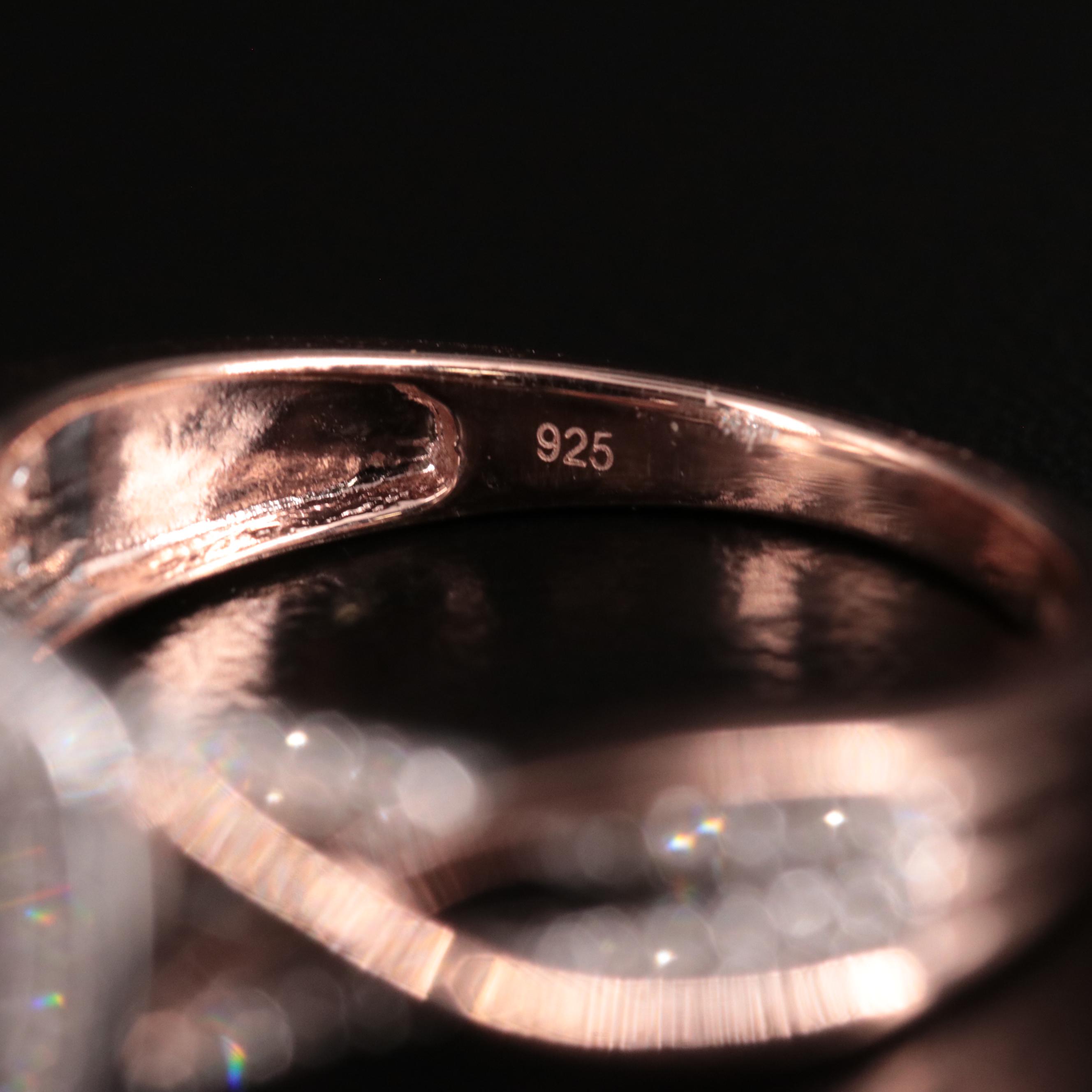 Sterling Diamond Cluster Halo Ring