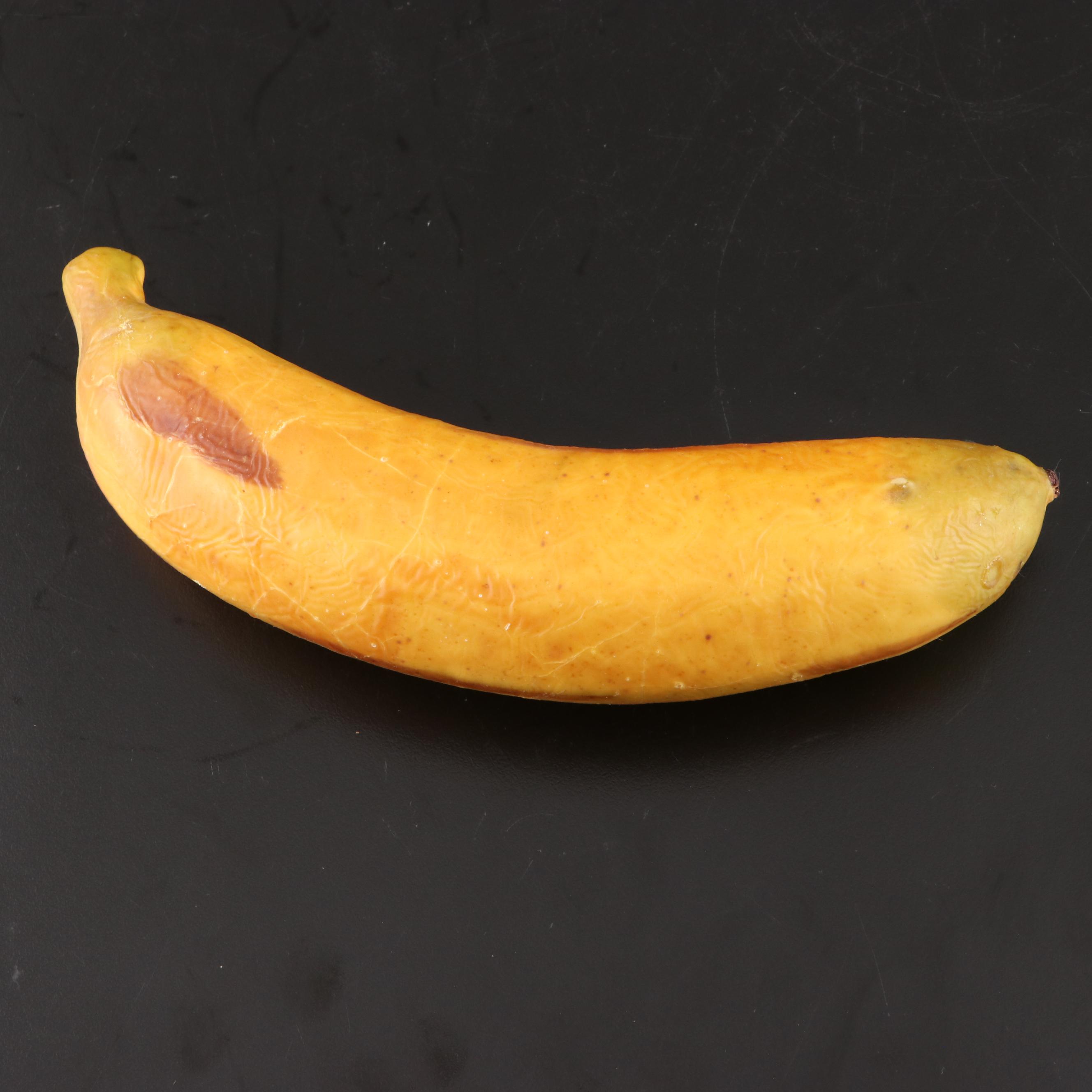 Glass Pedestal Fruit Bowl with Faux Fruit