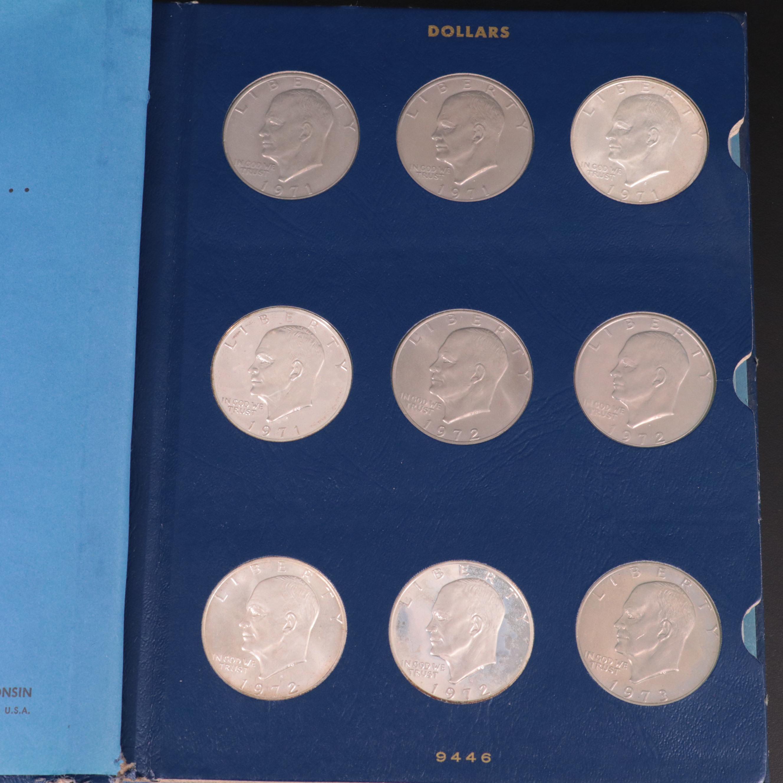 Complete Collection of Eisenhower Dollars, 1971-1978