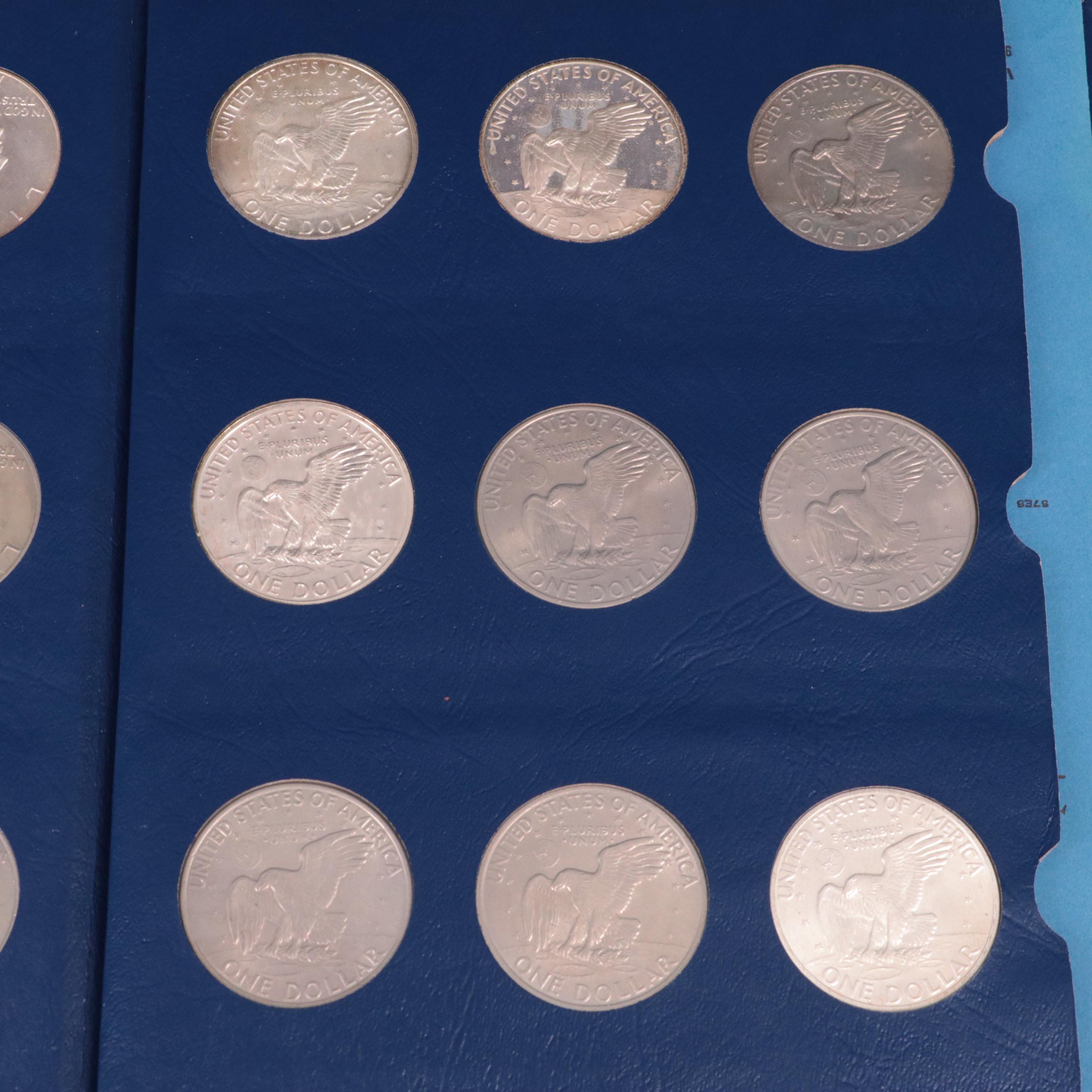 Complete Collection of Eisenhower Dollars, 1971-1978