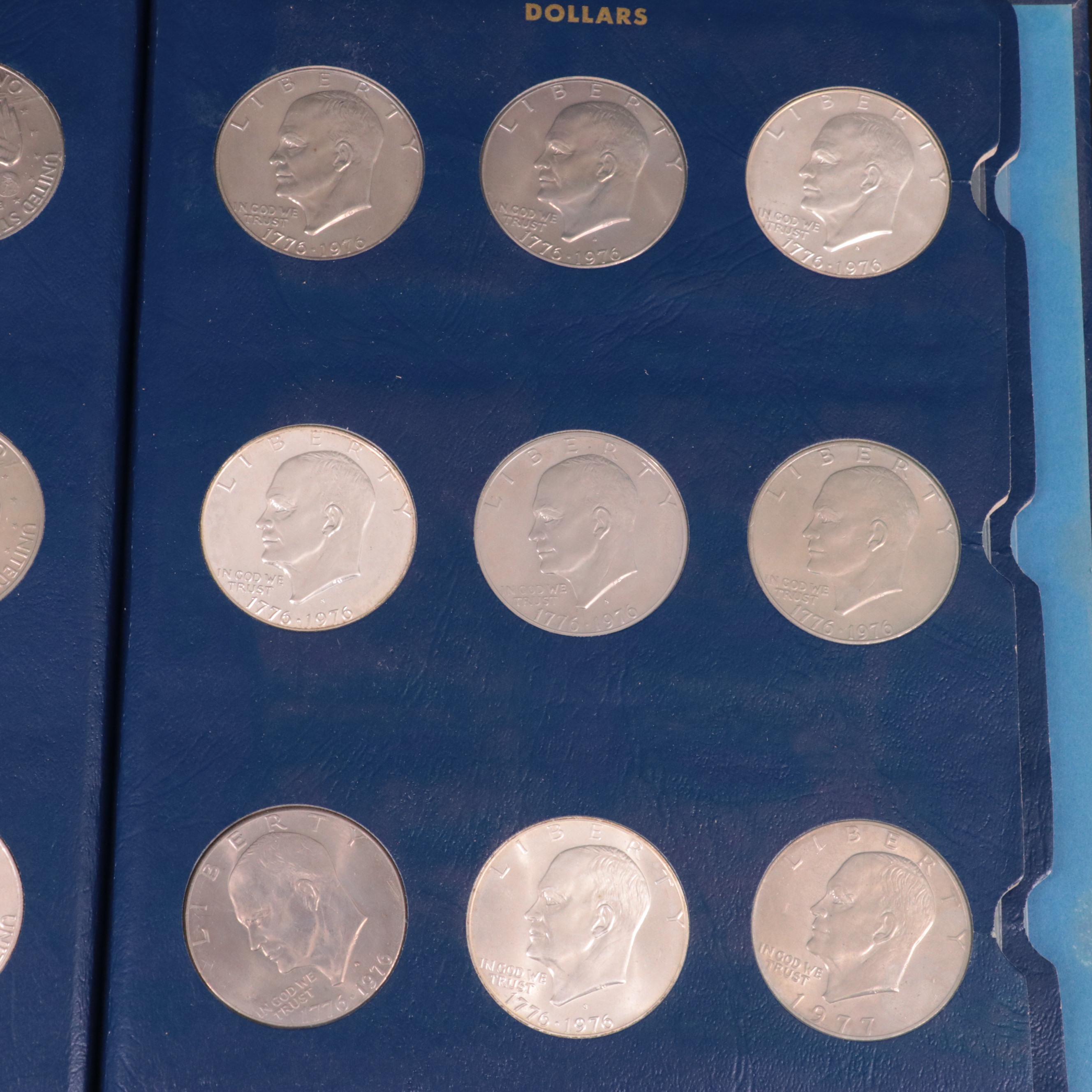 Complete Collection of Eisenhower Dollars, 1971-1978