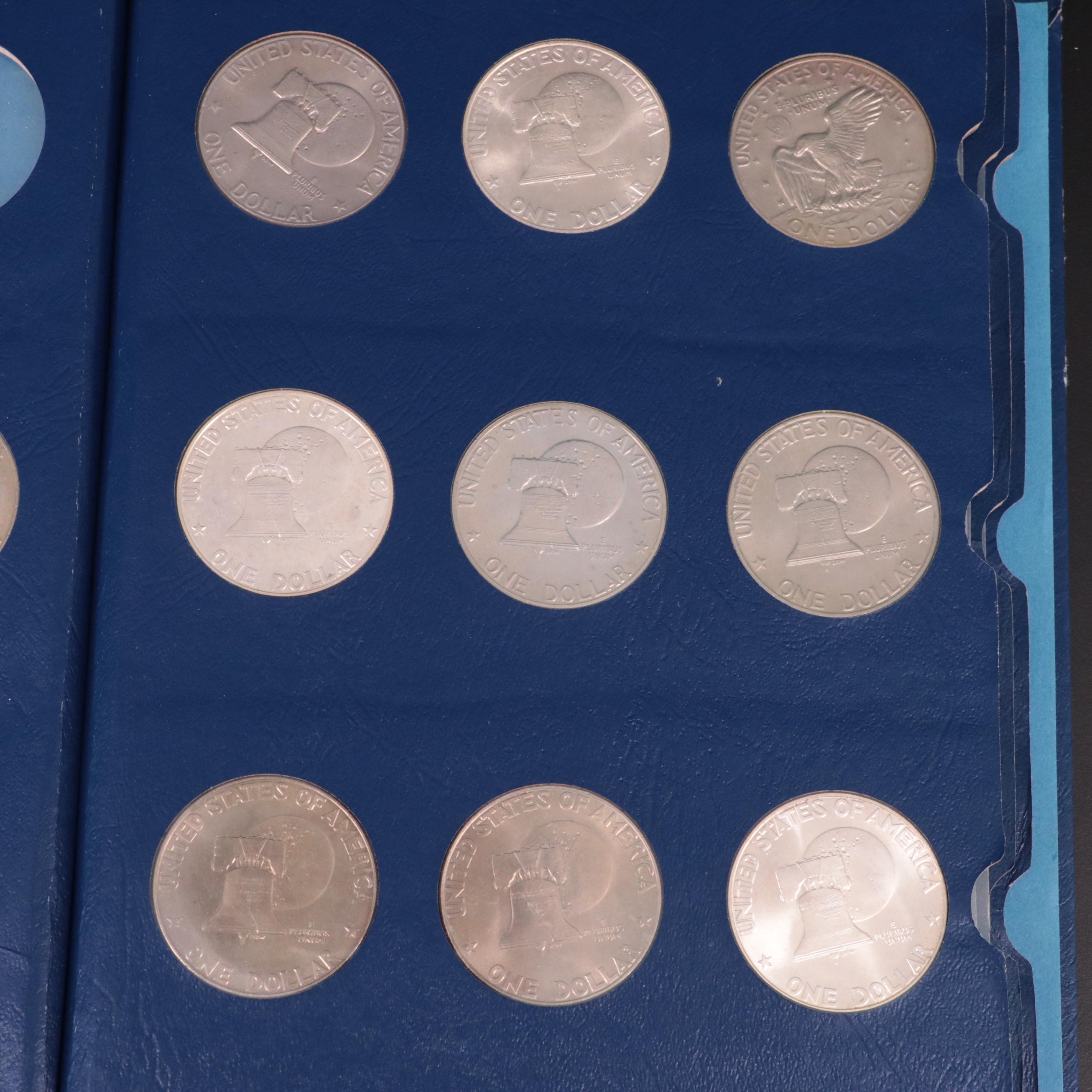 Complete Collection of Eisenhower Dollars, 1971-1978