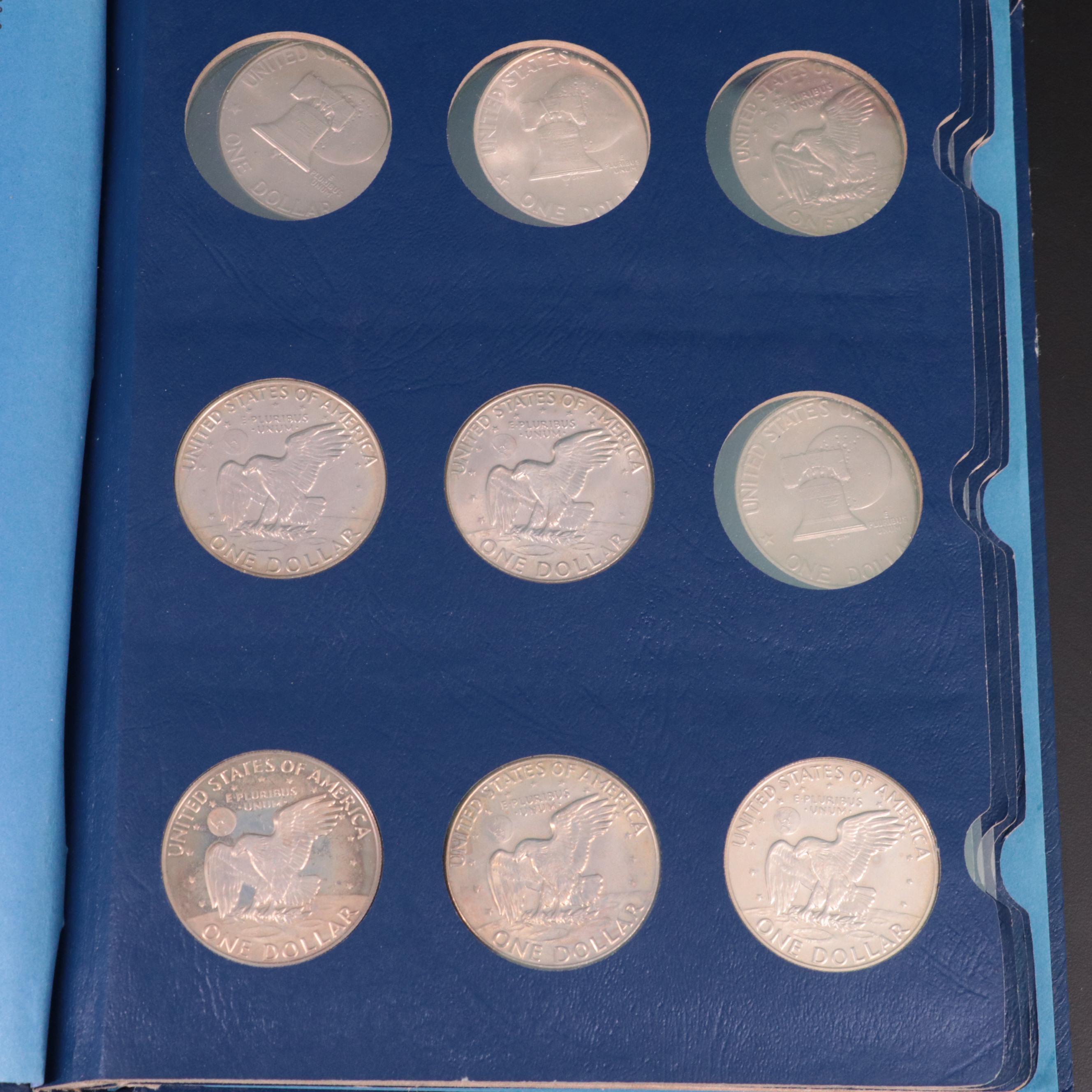 Complete Collection of Eisenhower Dollars, 1971-1978
