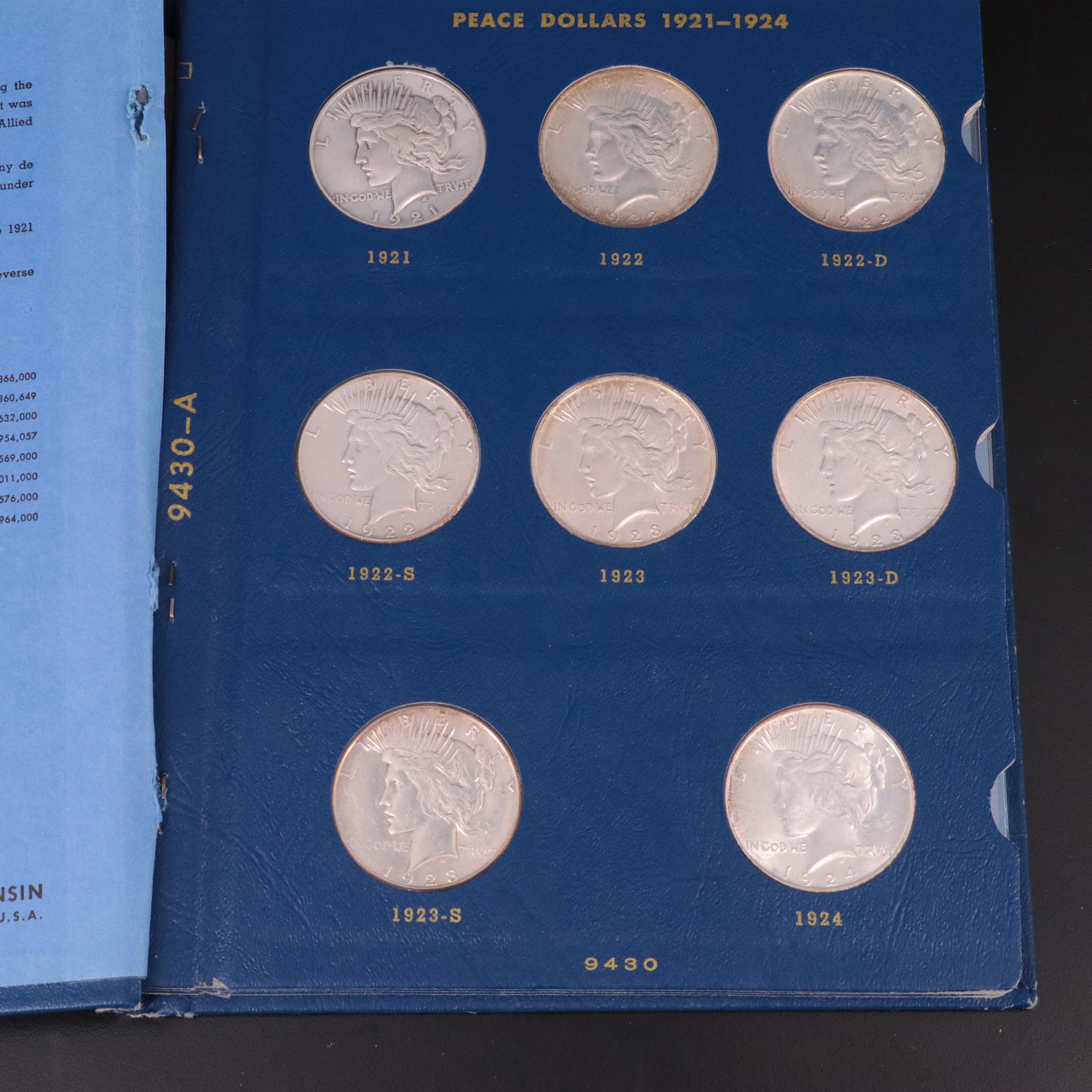 Complete Peace Dollar Collection