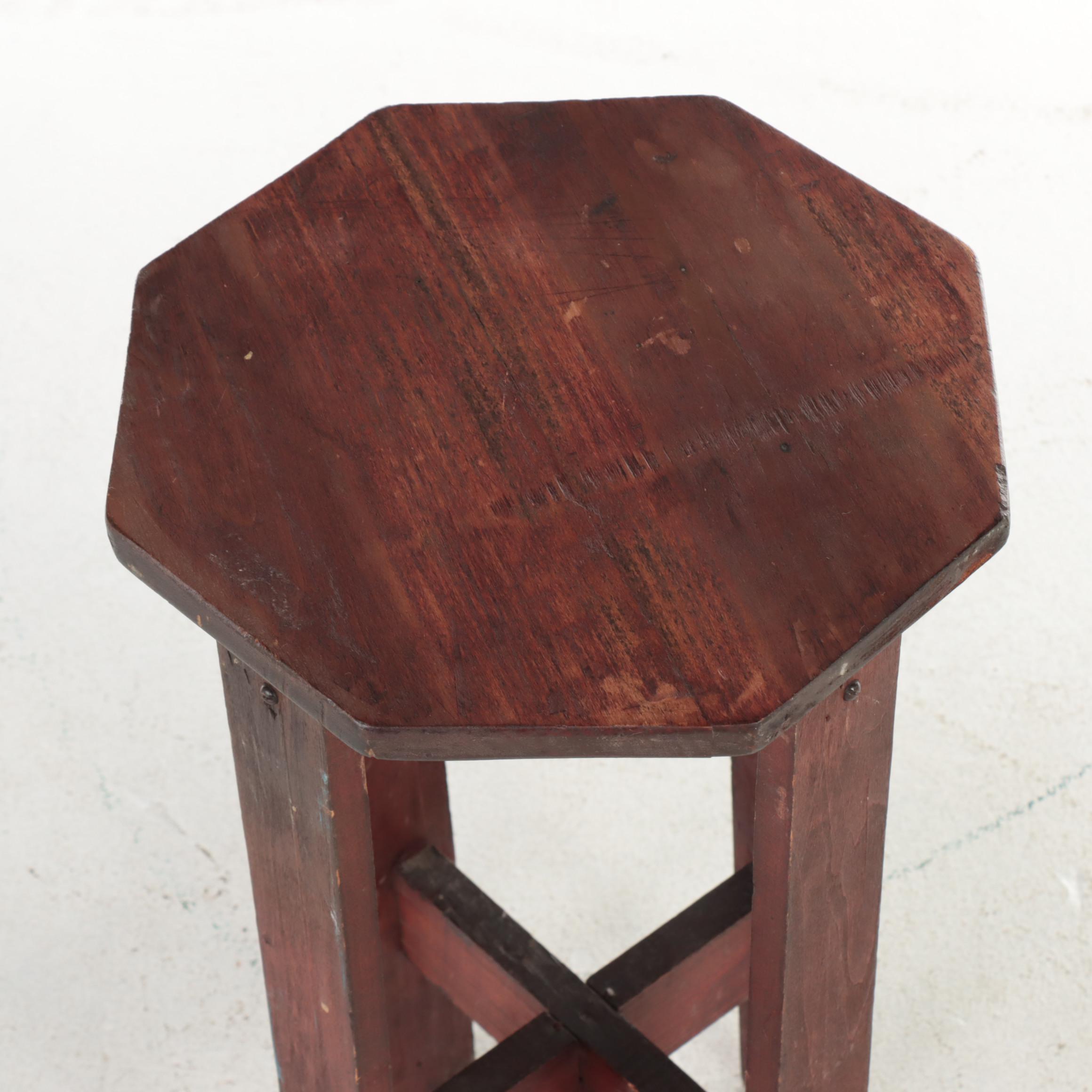 Arts and Crafts Octagonal Stand, Early 20th Century
