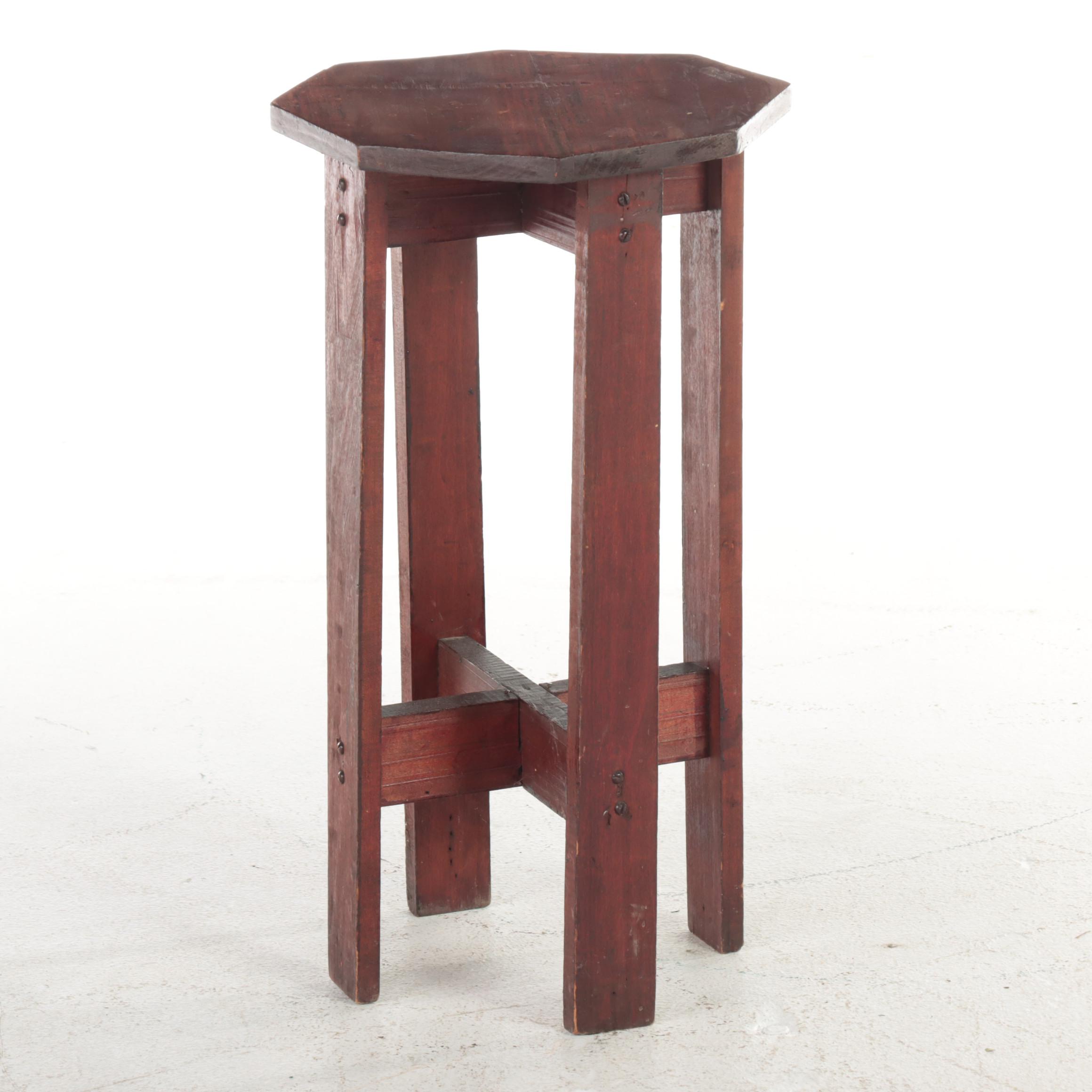 Arts and Crafts Octagonal Stand, Early 20th Century
