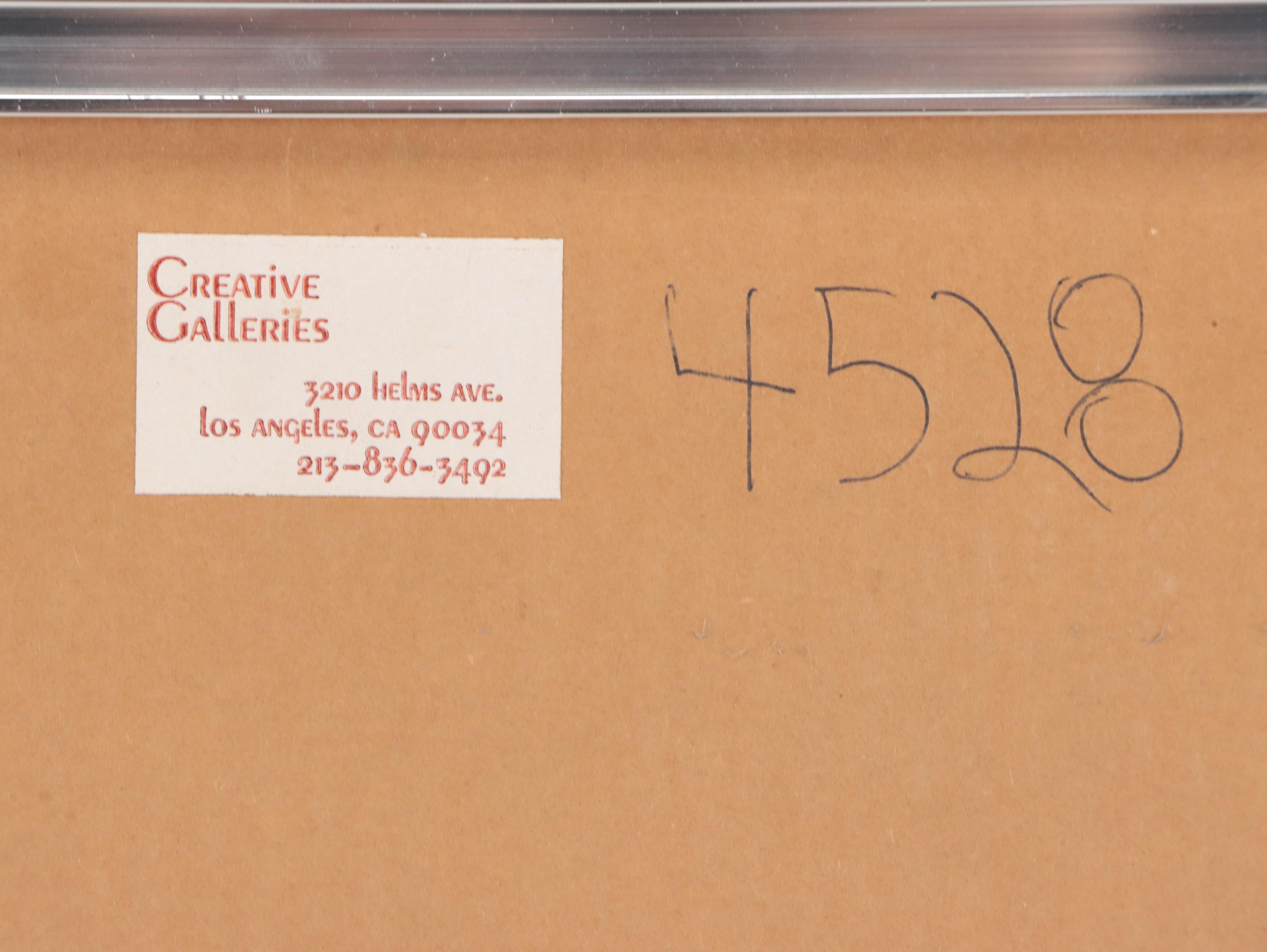 Joan Miro Serigraph "Evening"