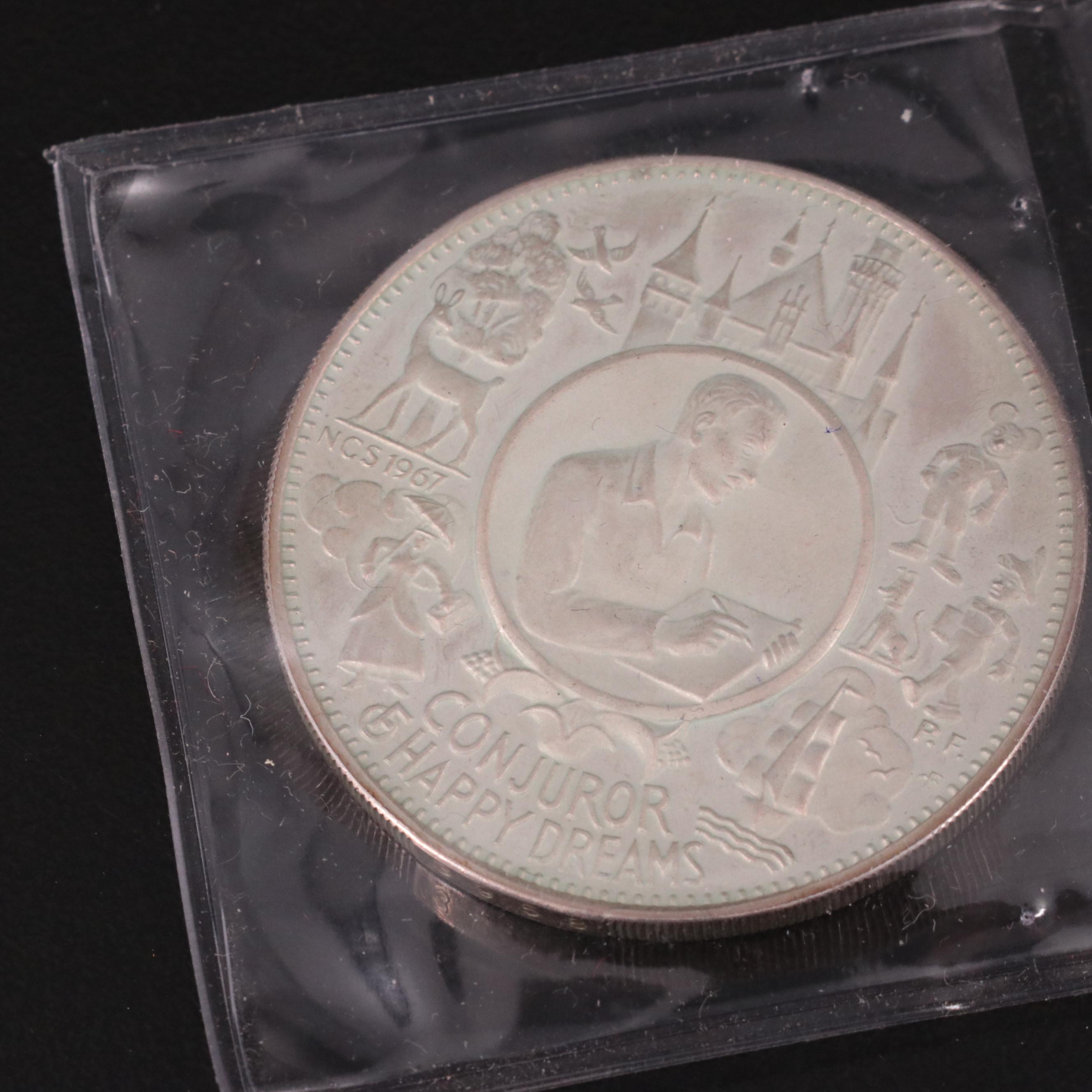 Group of Eight Bronze and Silver Medals