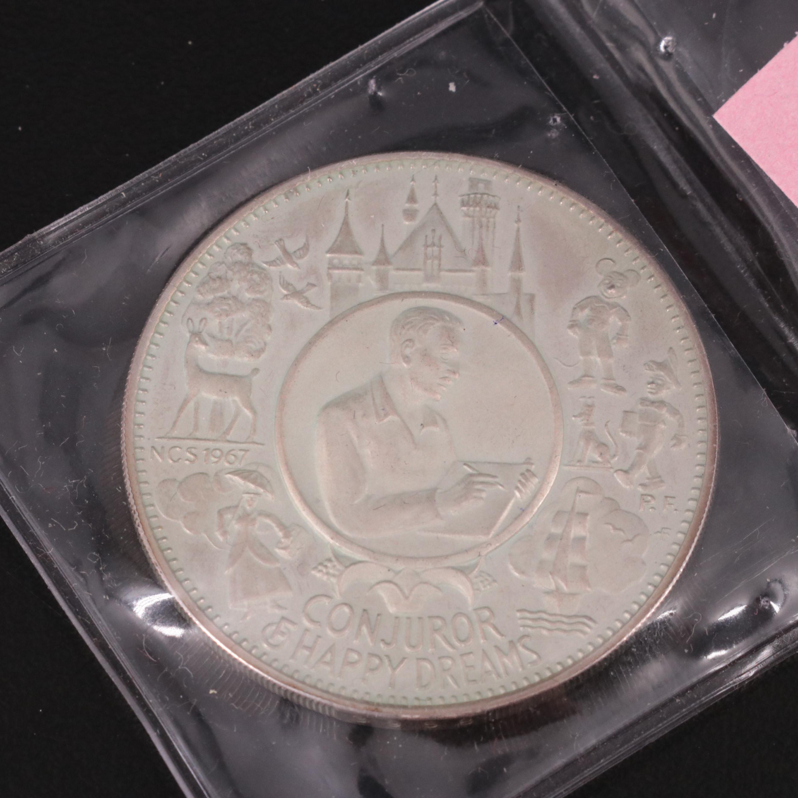 Group of Eight Bronze and Silver Medals