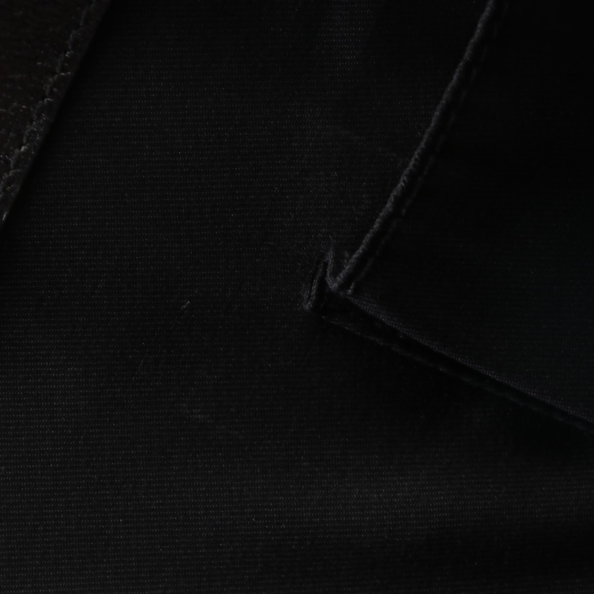 Gucci Piston Lock Tote in GG Canvas with Leather Trim