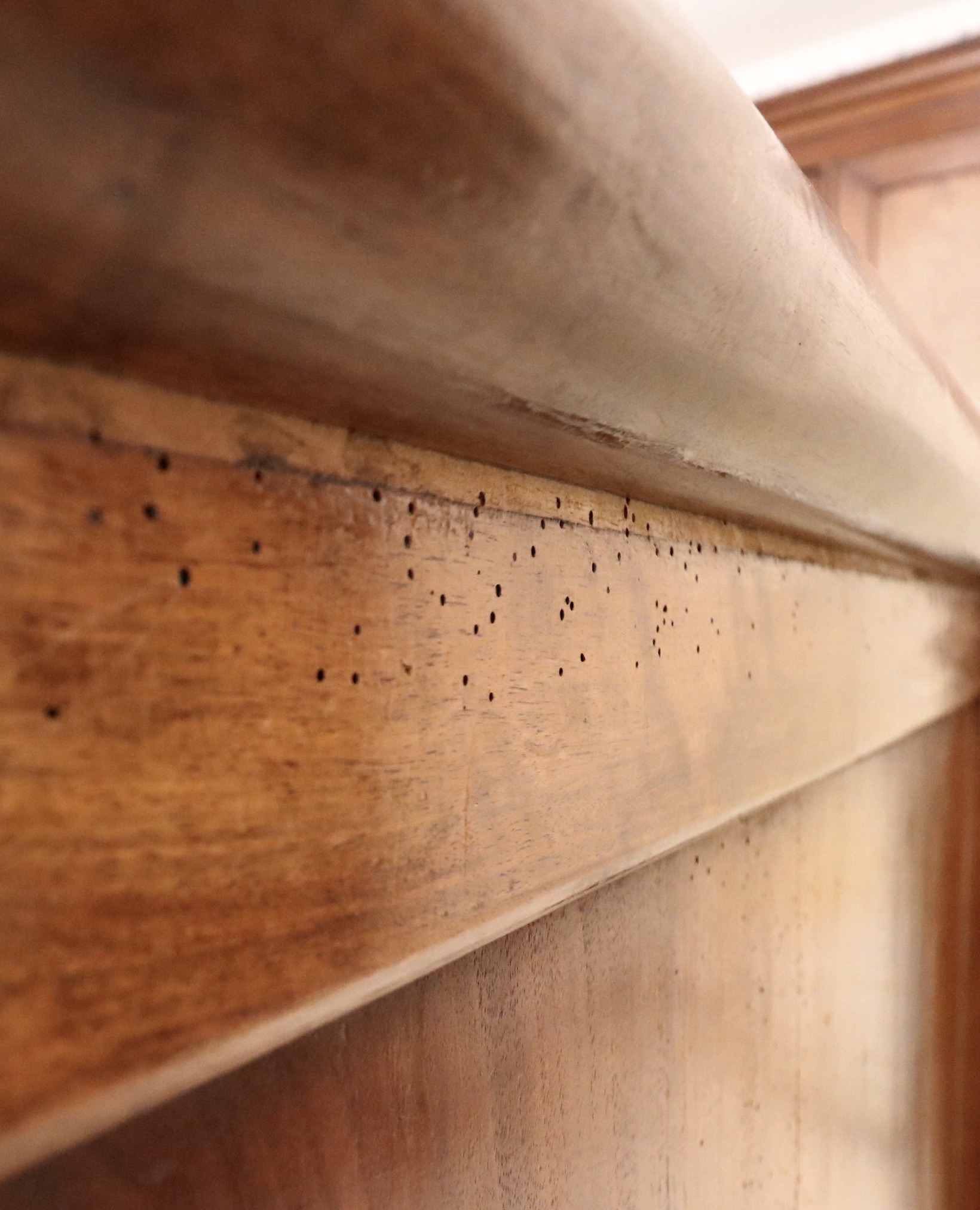 Three Quarter Size Louis Philippe Walnut Lit en Bateau, c 1850s