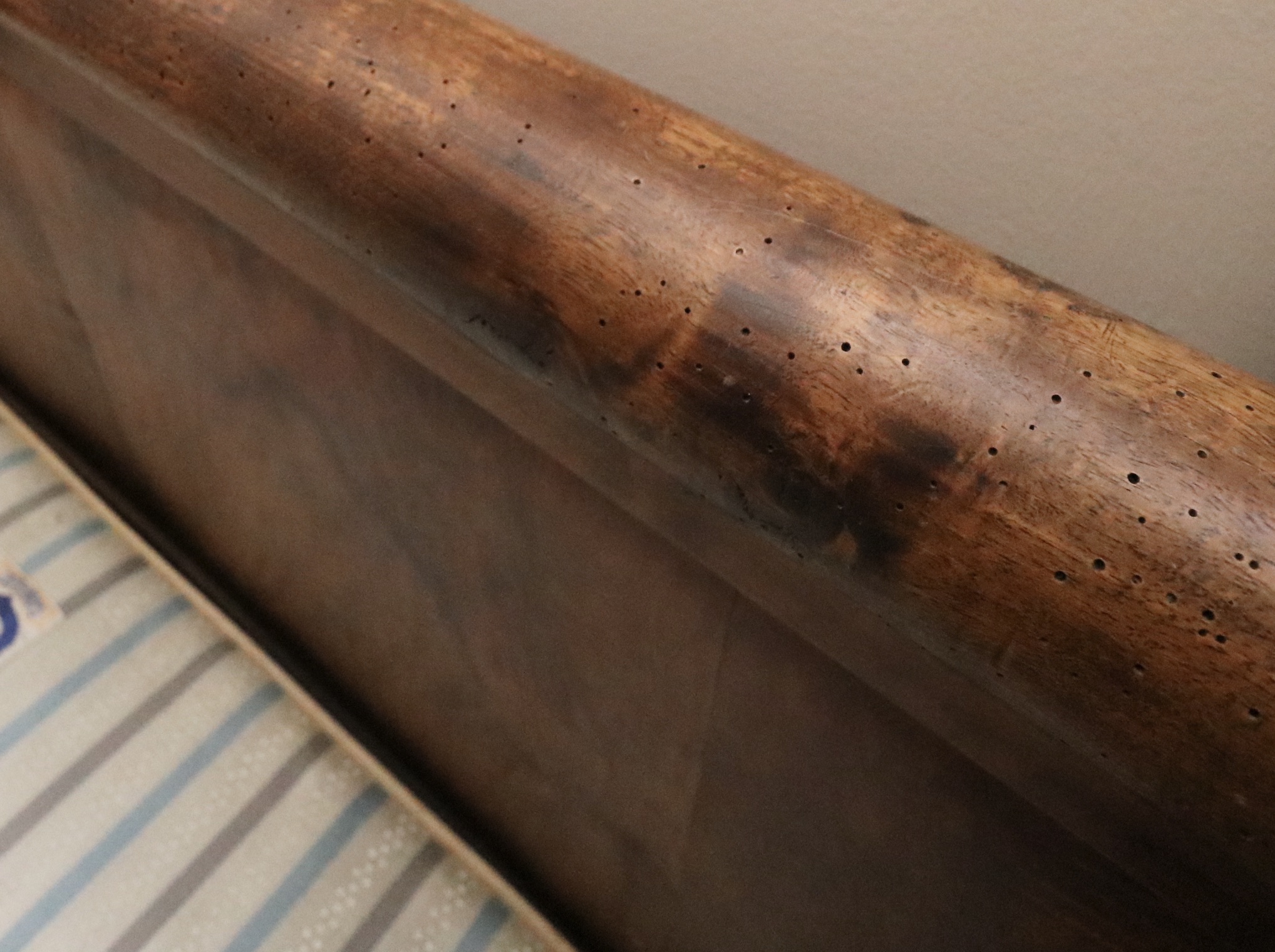 Three Quarter Size Louis Philippe Walnut Lit en Bateau, c 1850s