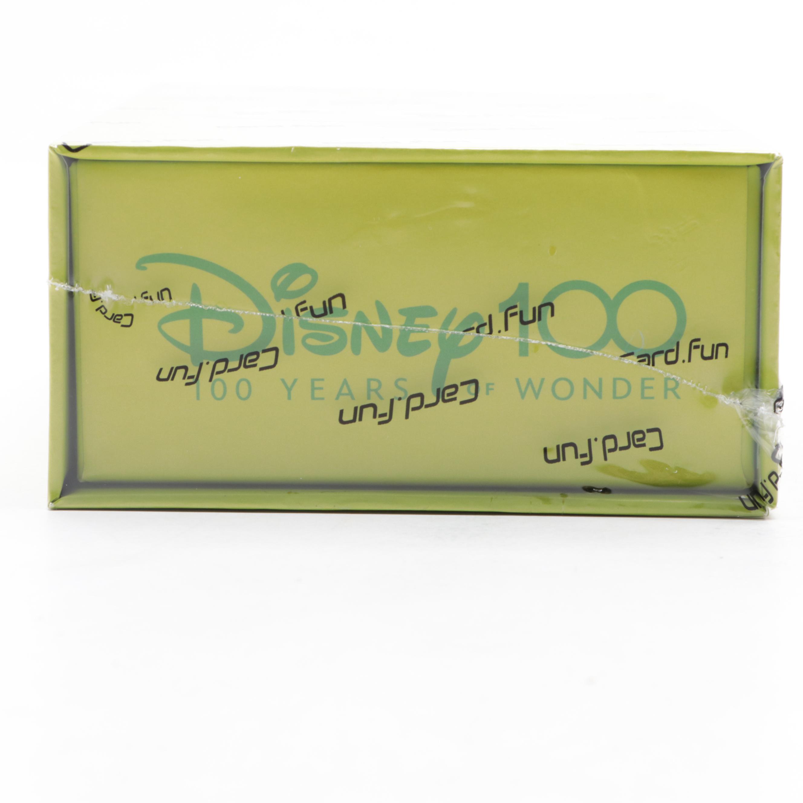 2023 Disney "100 Years of Wonder" Sealed Trading Cards Fun Hobby Box