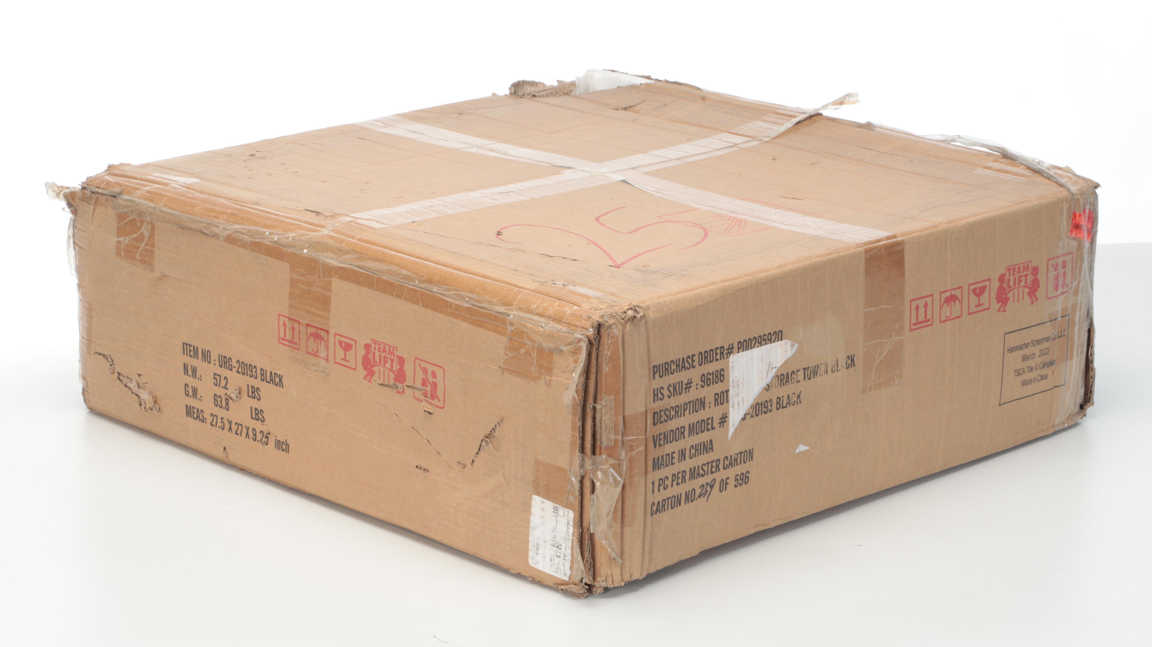 Rotating LP Storage Tower