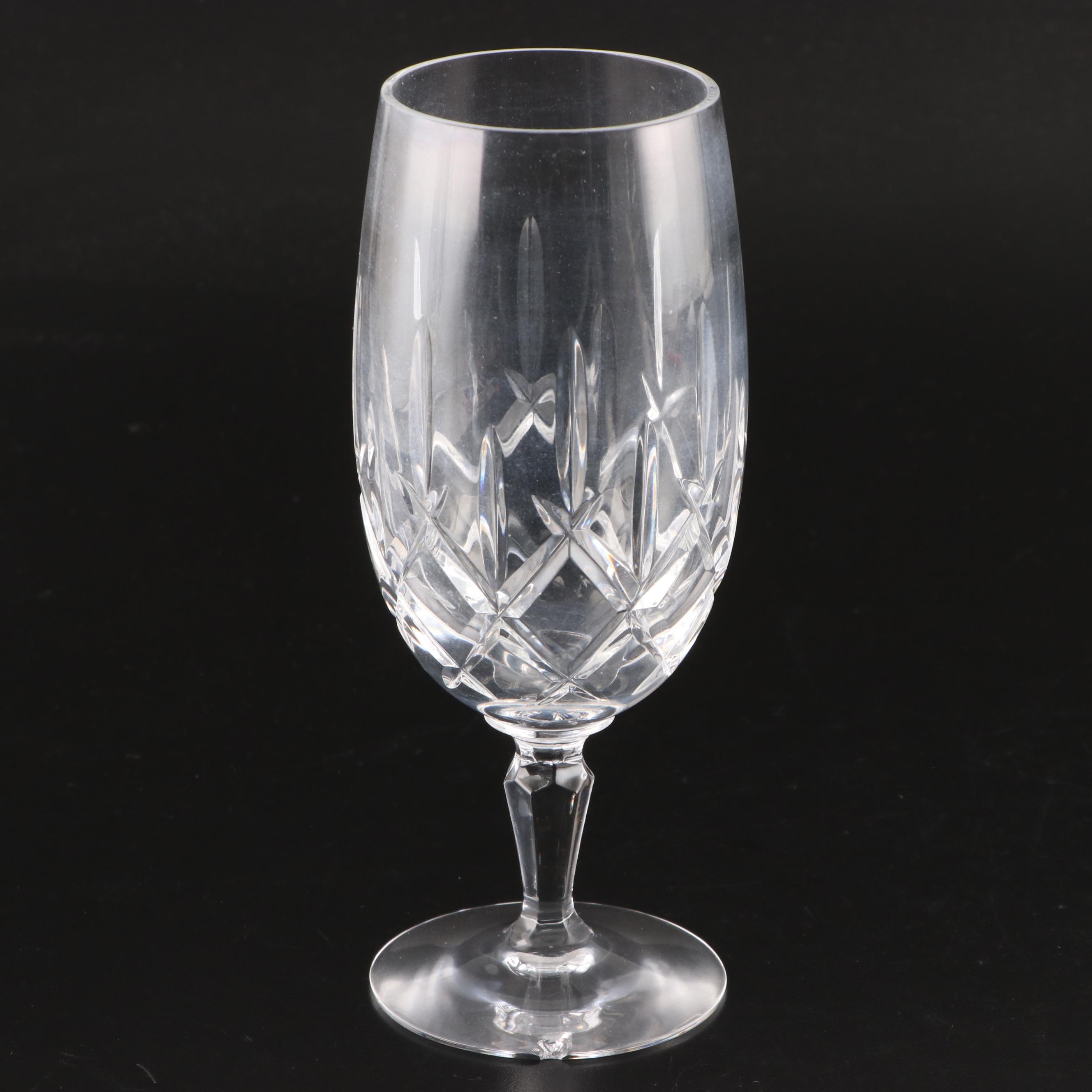 Gorham Crystal "Lady Anne" Crystal Iced Tea Glasses
