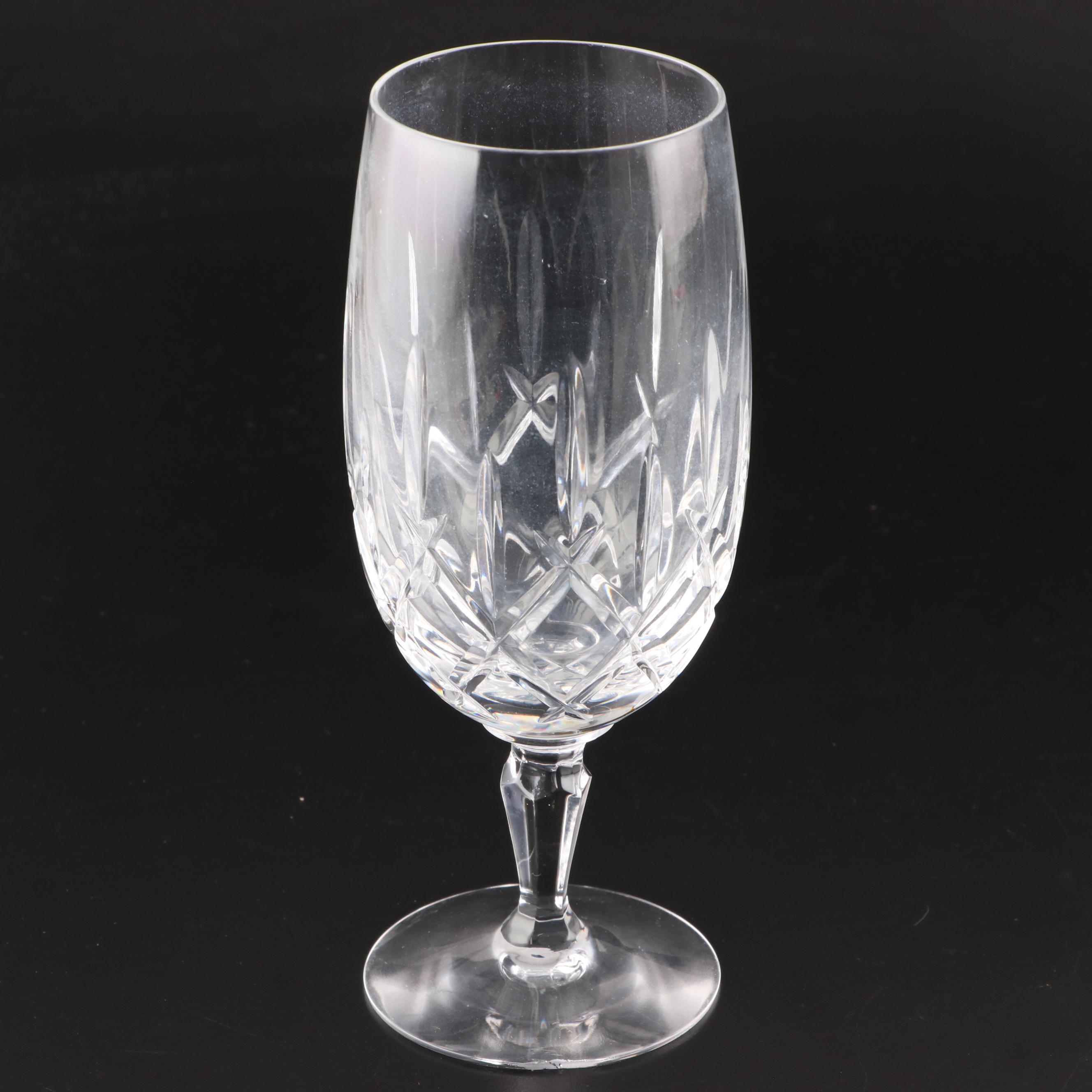 Gorham Crystal "Lady Anne" Crystal Iced Tea Glasses