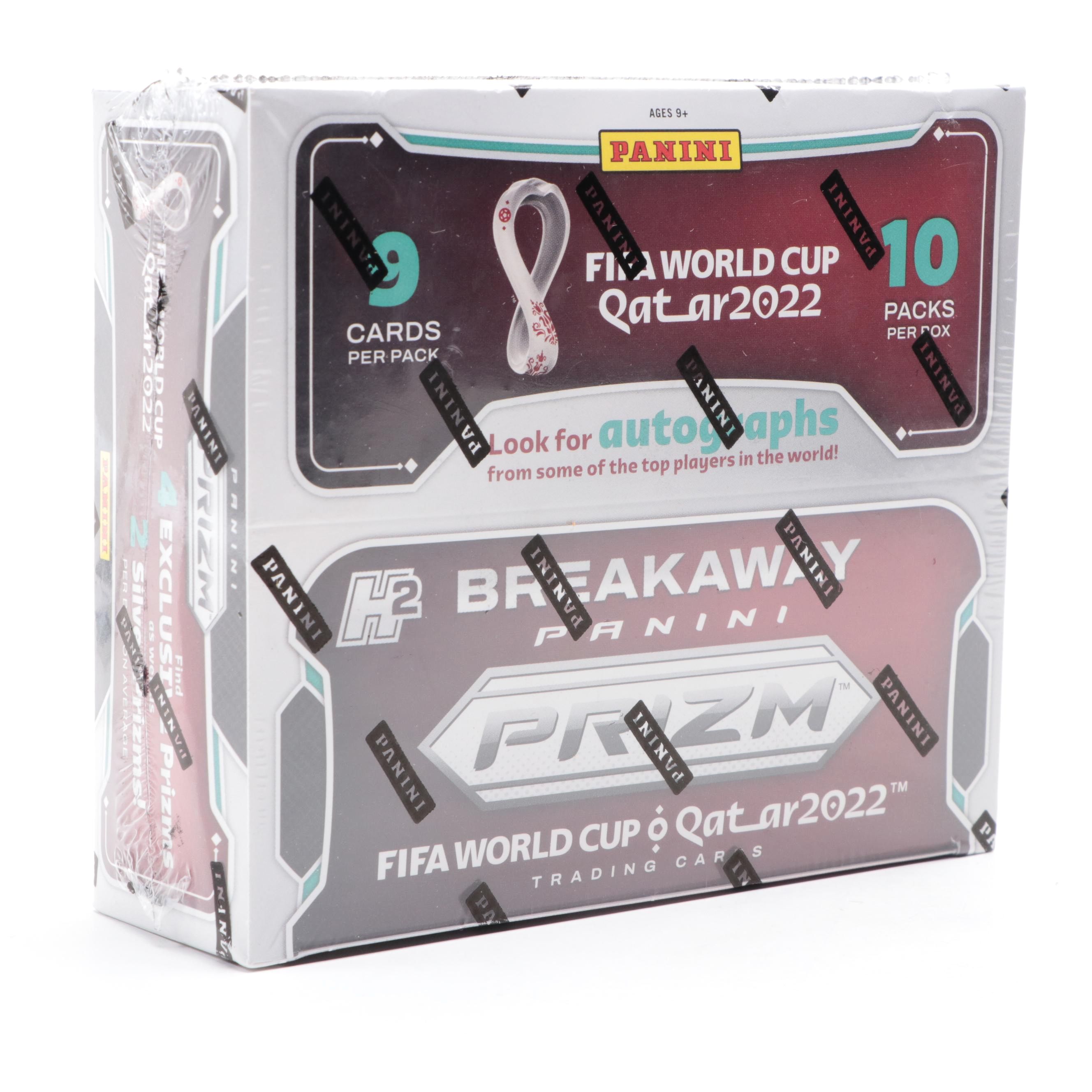 2022 Panini Prizm FIFA World Cup Qatar Soccer Cards Sealed Breakaway Box