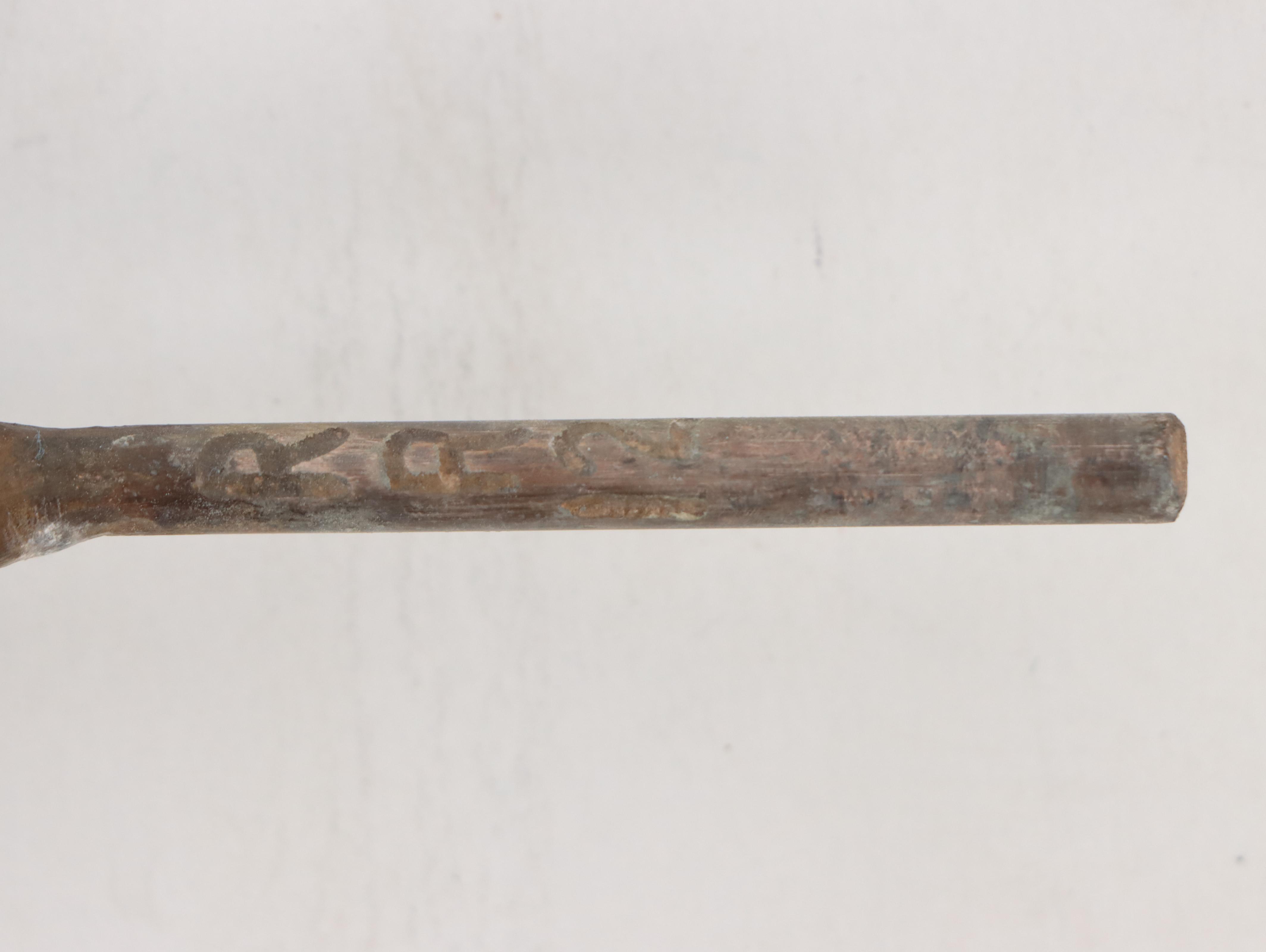 Bill Worrell Patinated Bronze Sculpture of Shaman Figure