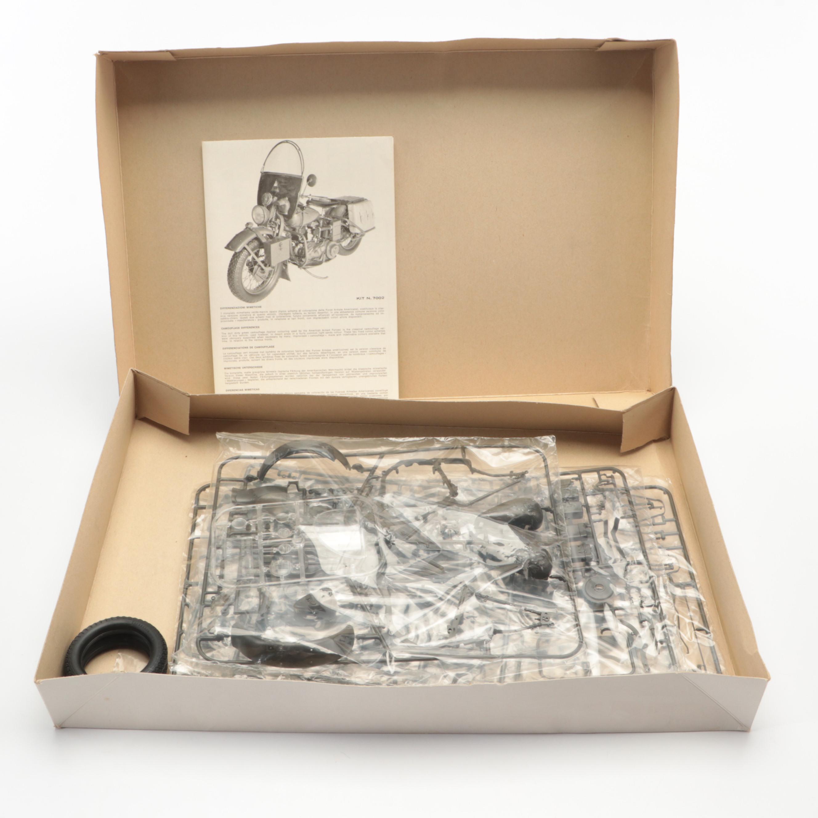 Harley Davidson WLA 45 and BMW R/75 Model Motorcycle Kits