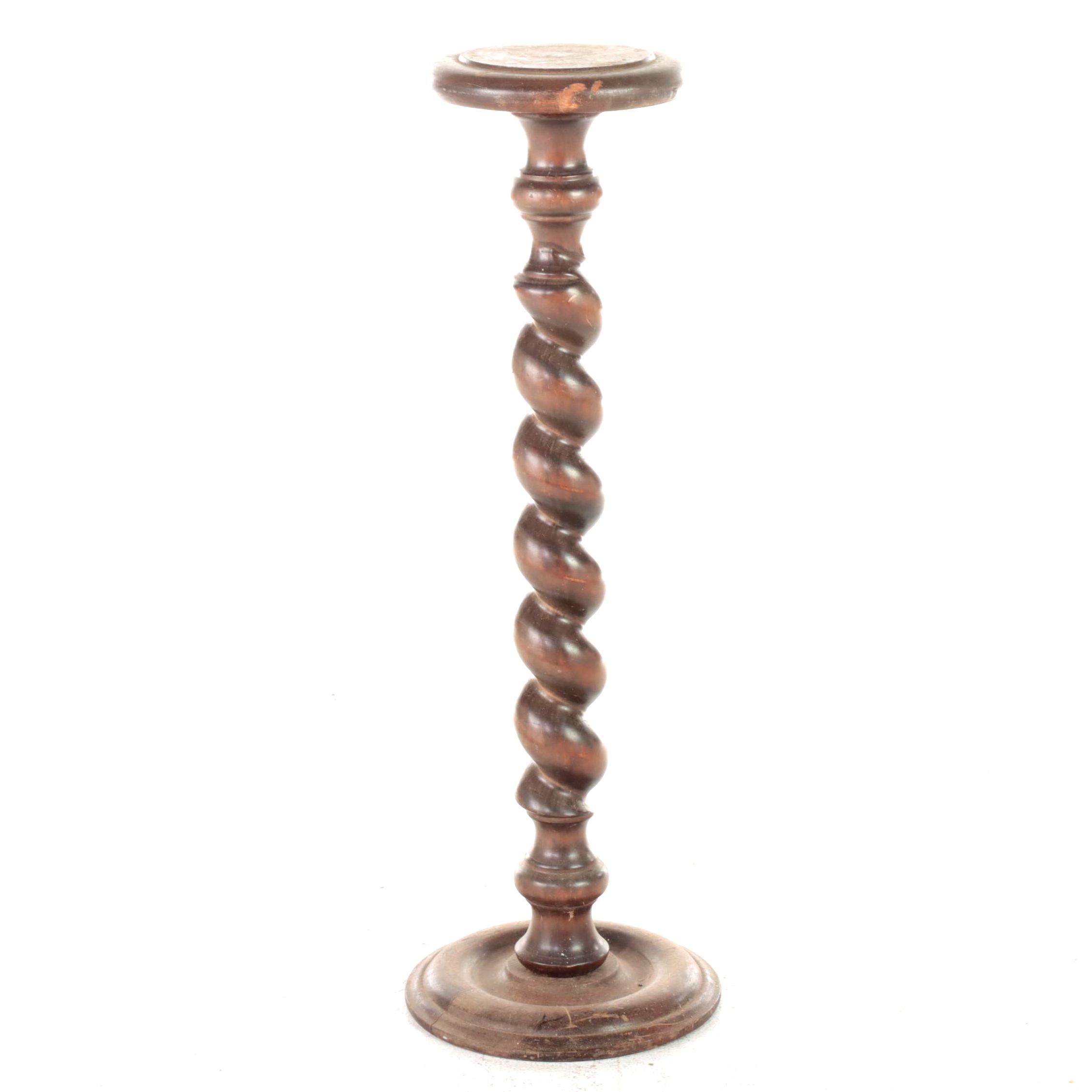 Barley Twist Pedestal Table
