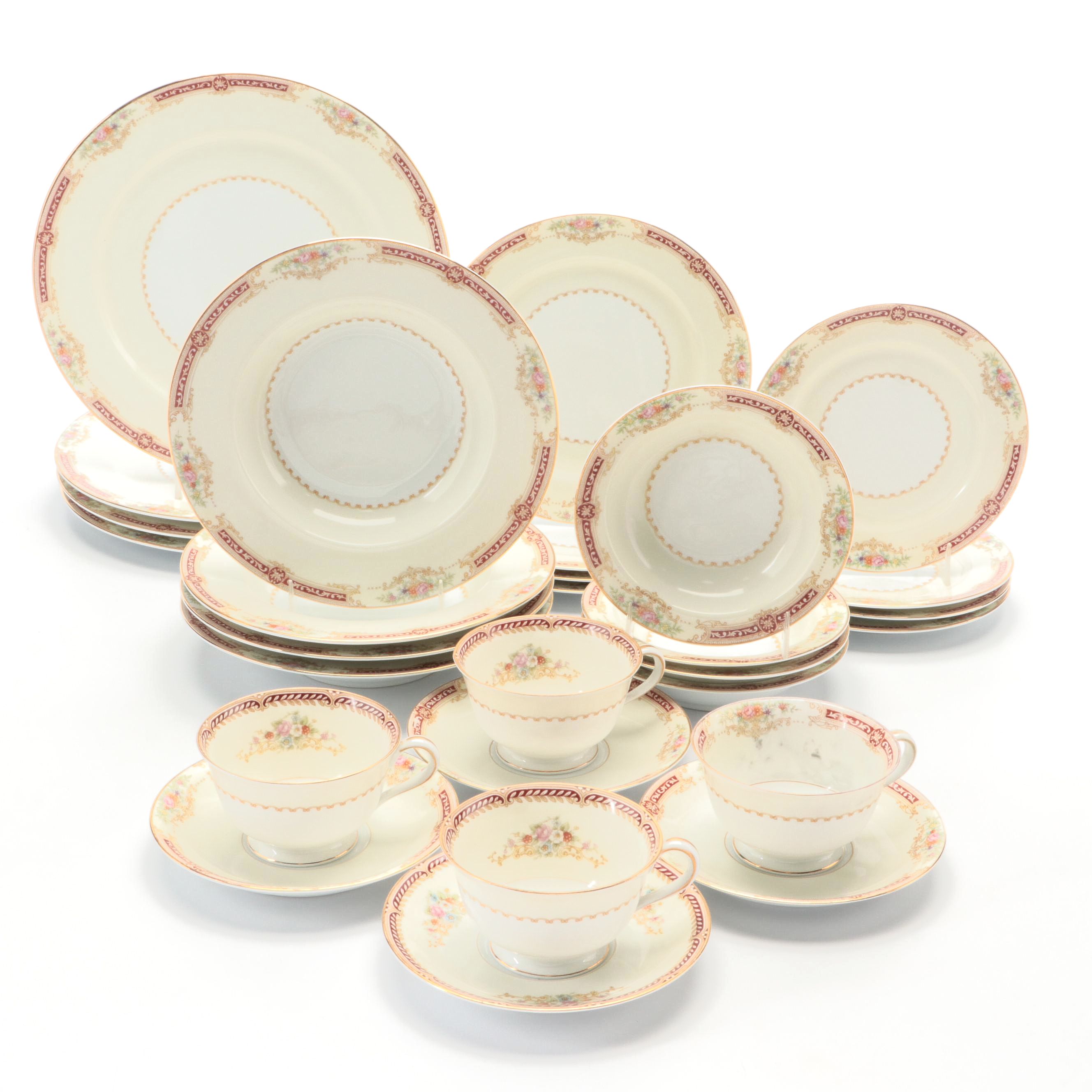 Noritake Japanese Porcelain Tableware,  1945-1952