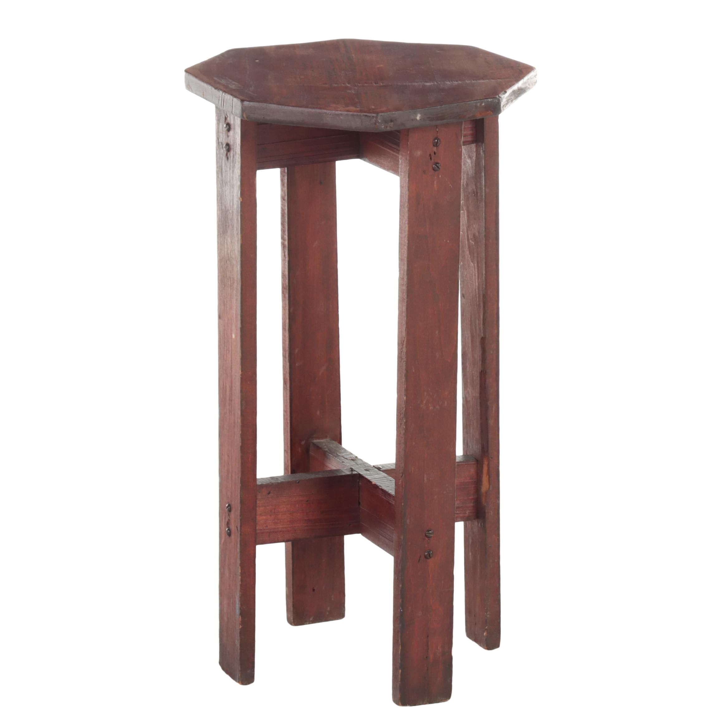 Arts and Crafts Octagonal Stand, Early 20th Century