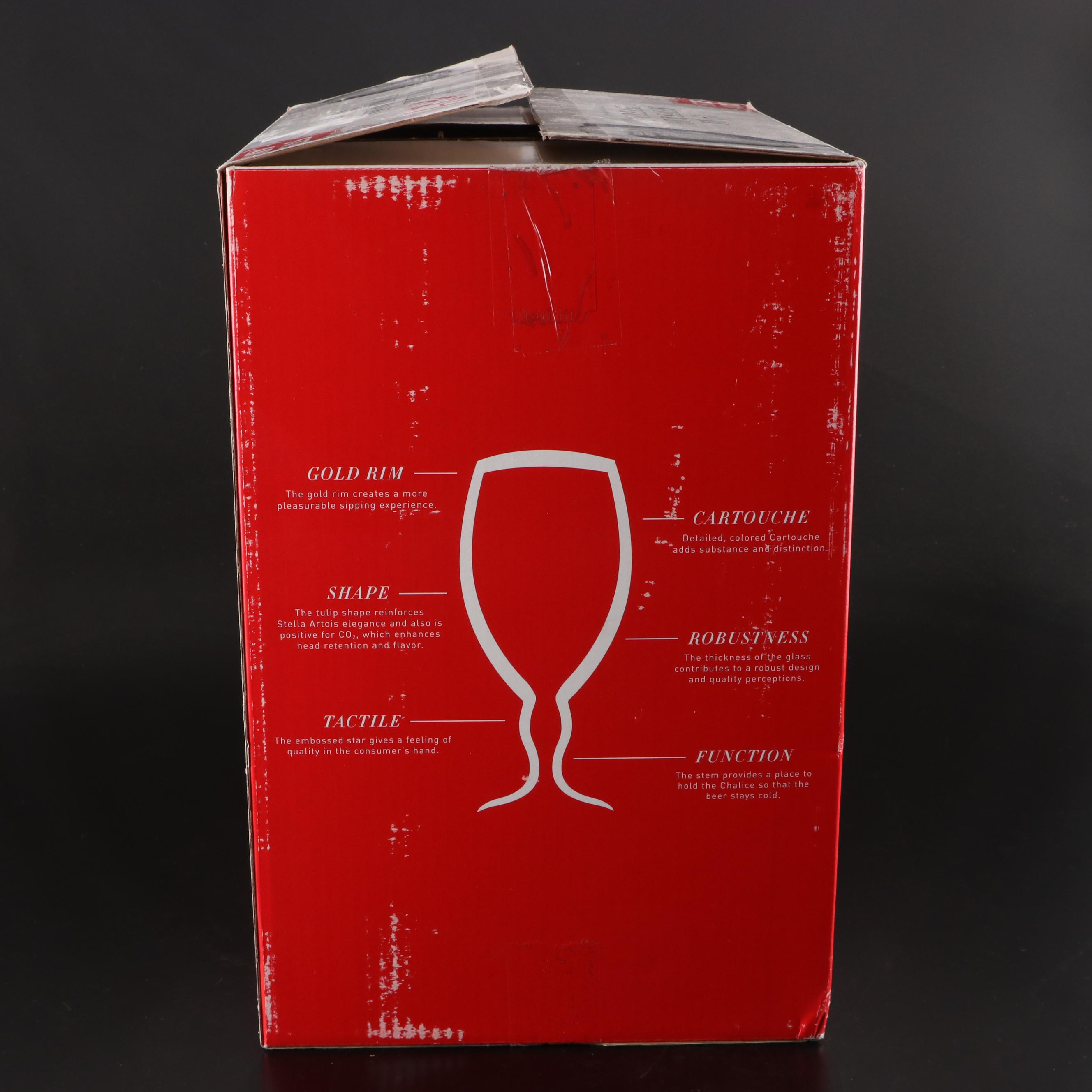 Glass Stella Artois Glass Chalices, 2018