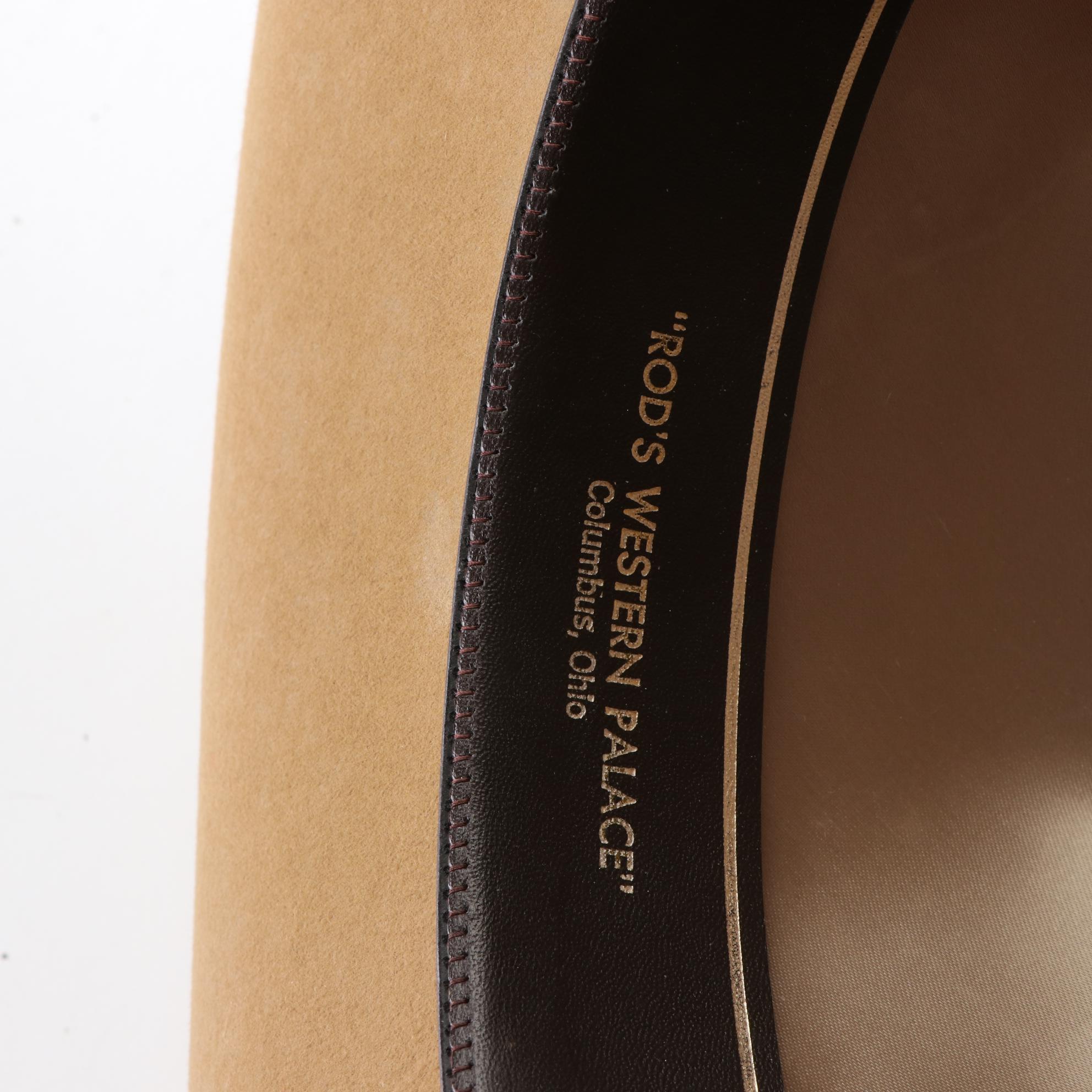 Resistol Cattleman 20X Beaver Fur Felt and Stagecoach Fur Felt Hats with Box