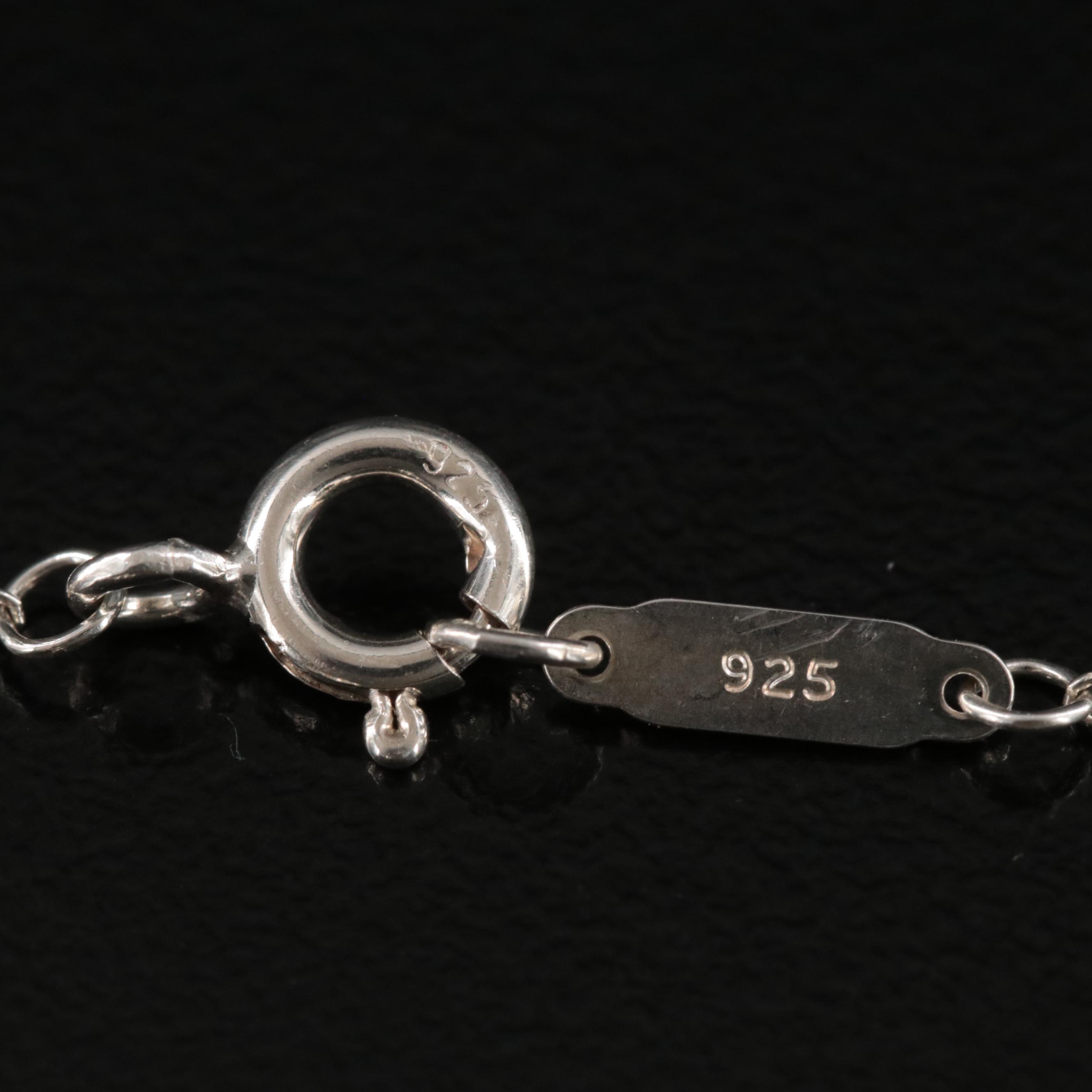 Tiffany & Co. "Return to Tiffany" Mini Double Heart Tag Pendant Necklace