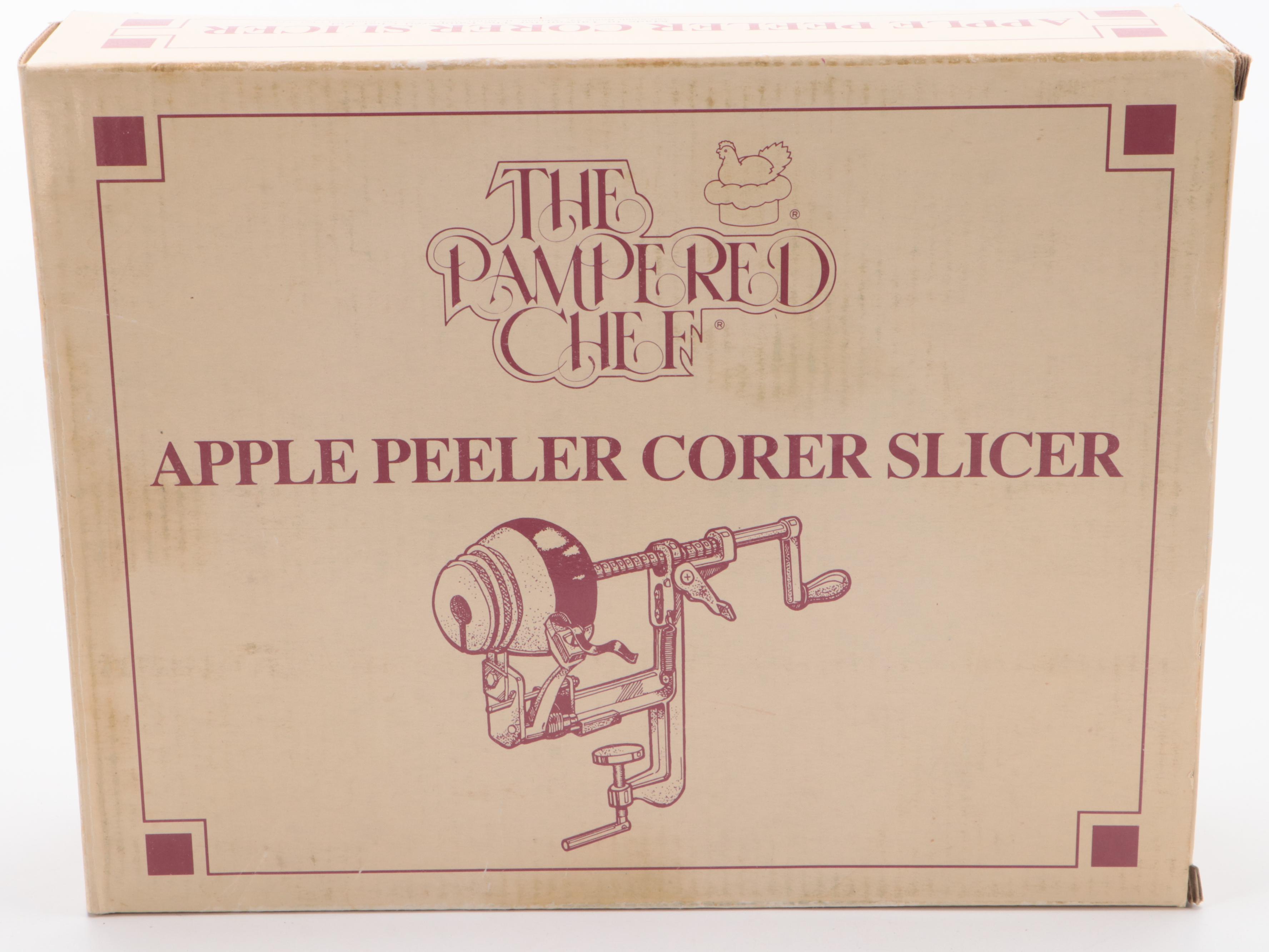 Pampered Chef Plastic Cookie Press with Other Kitchen Gadgets