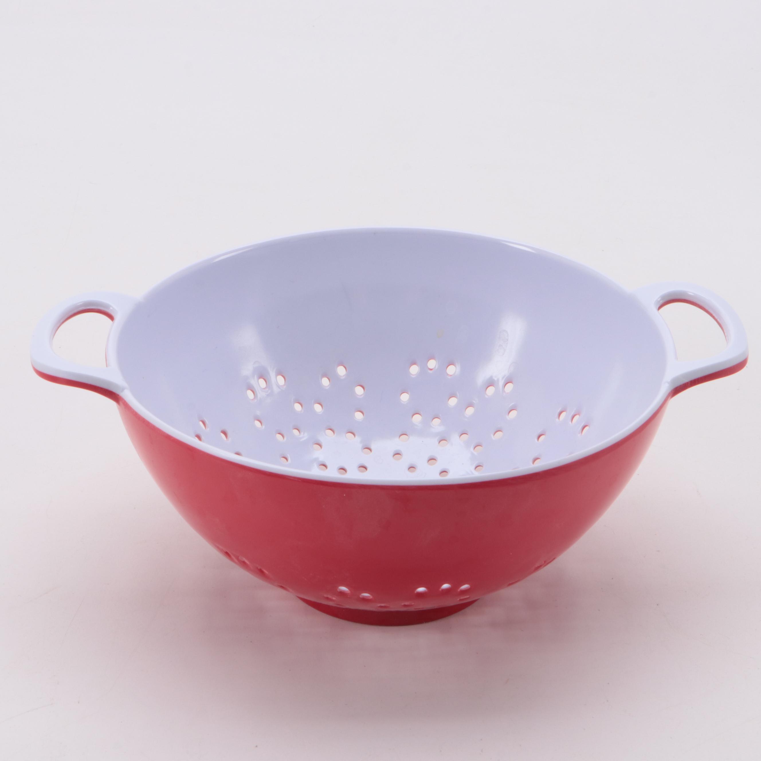 Pampered Chef Plastic Cookie Press with Other Kitchen Gadgets