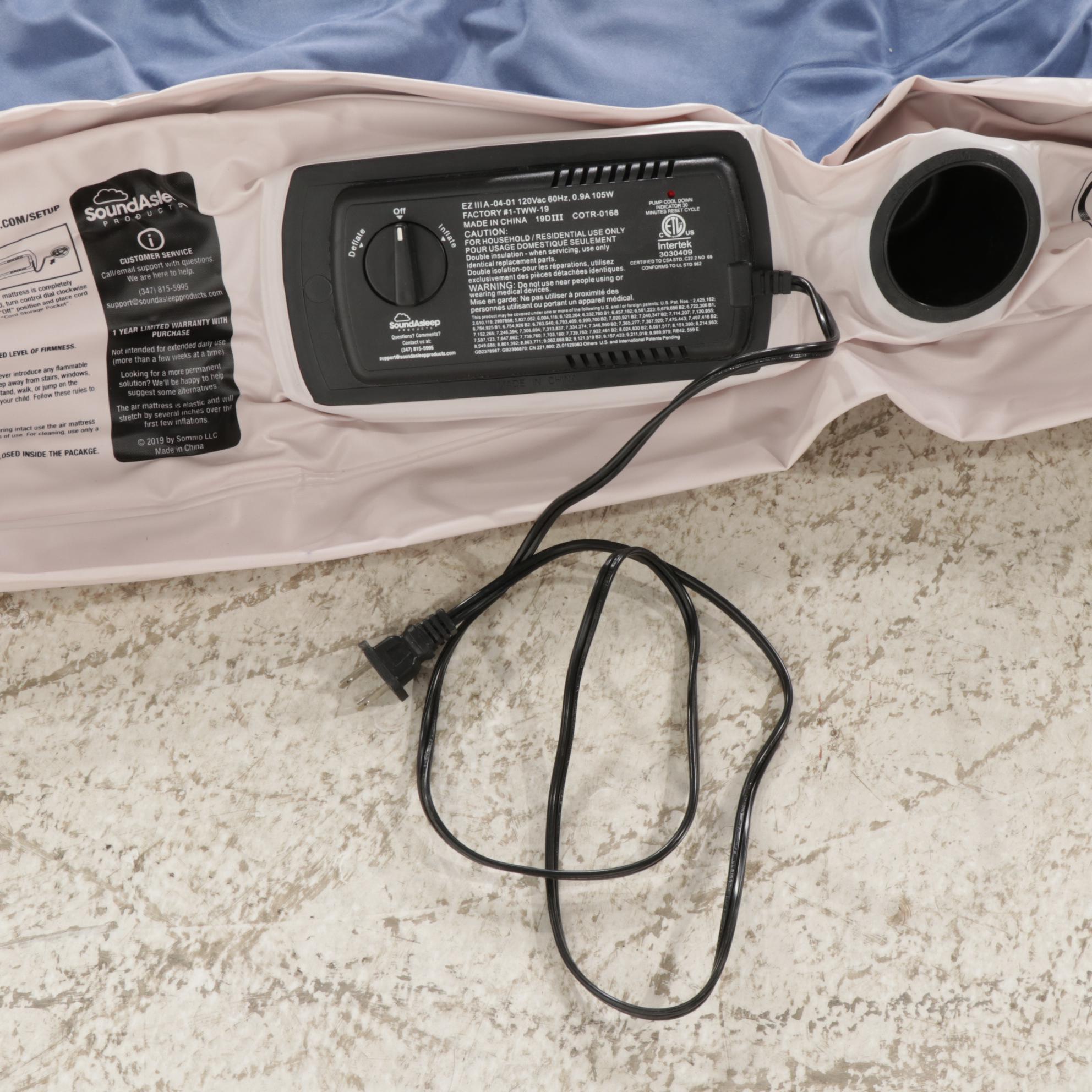 Sound Asleep Full Size Self Inflating Air Mattress