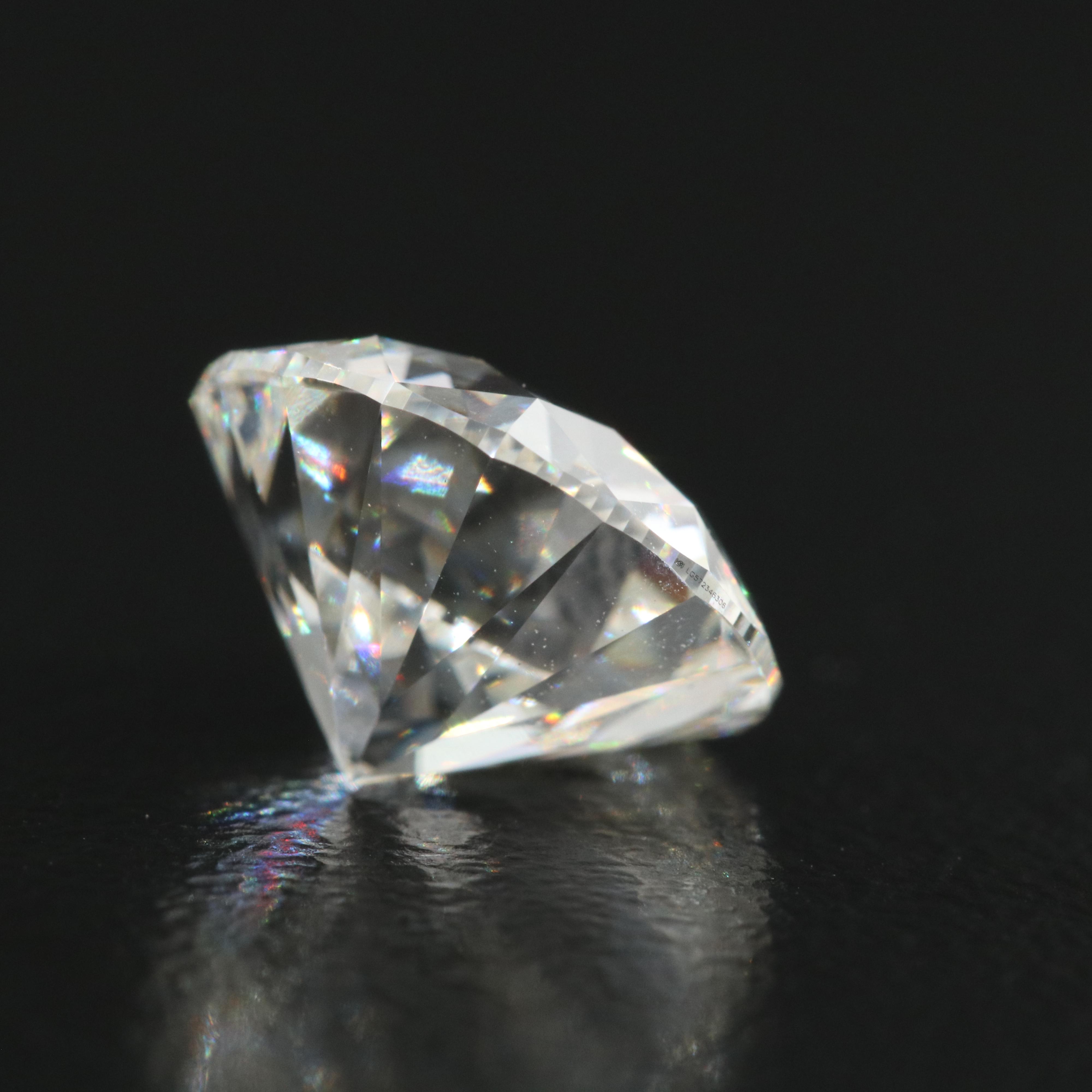 Loose 3.71 CT Lab Grown Diamond with IGI Report