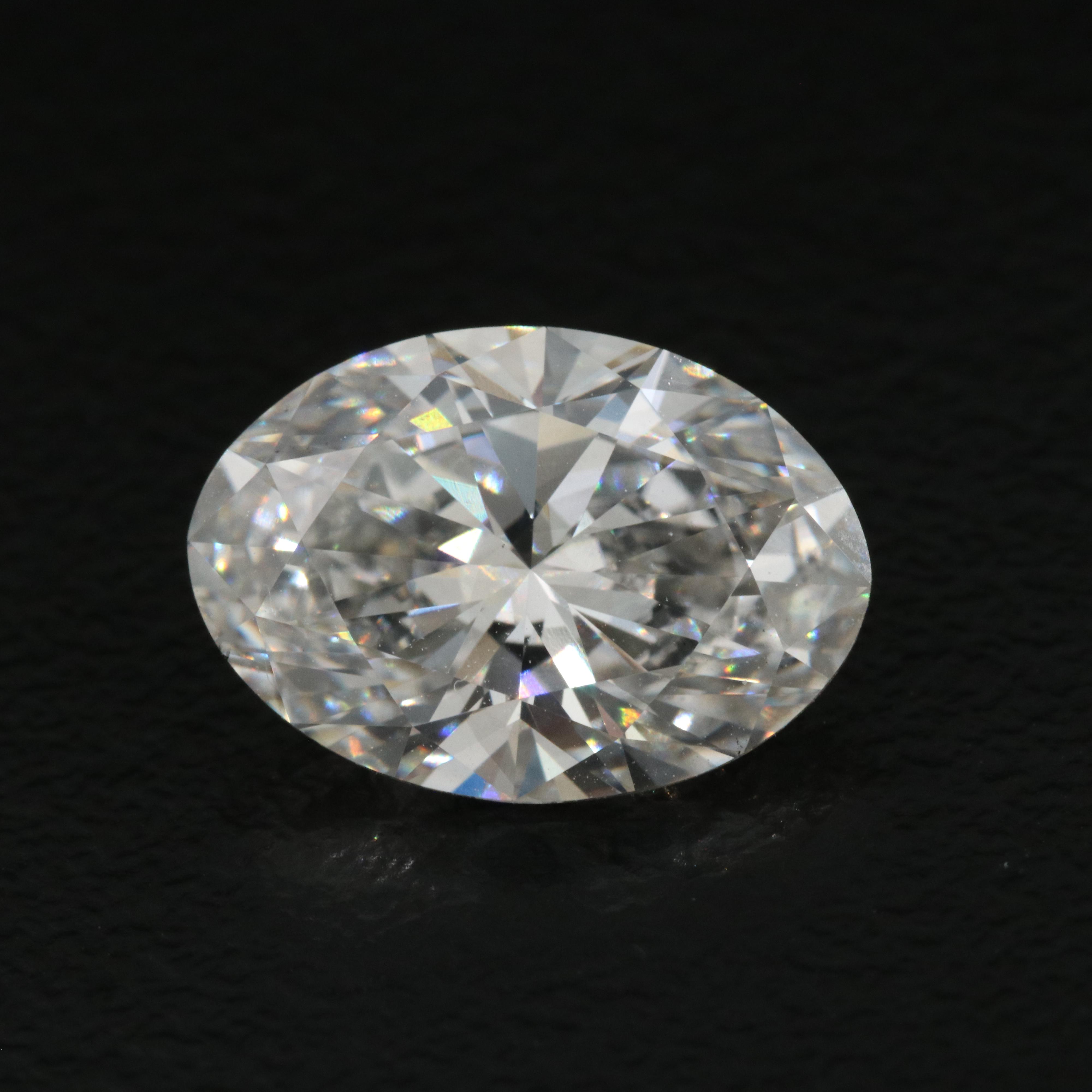 Loose 3.28 CT Lab Grown Diamond with IGI Report