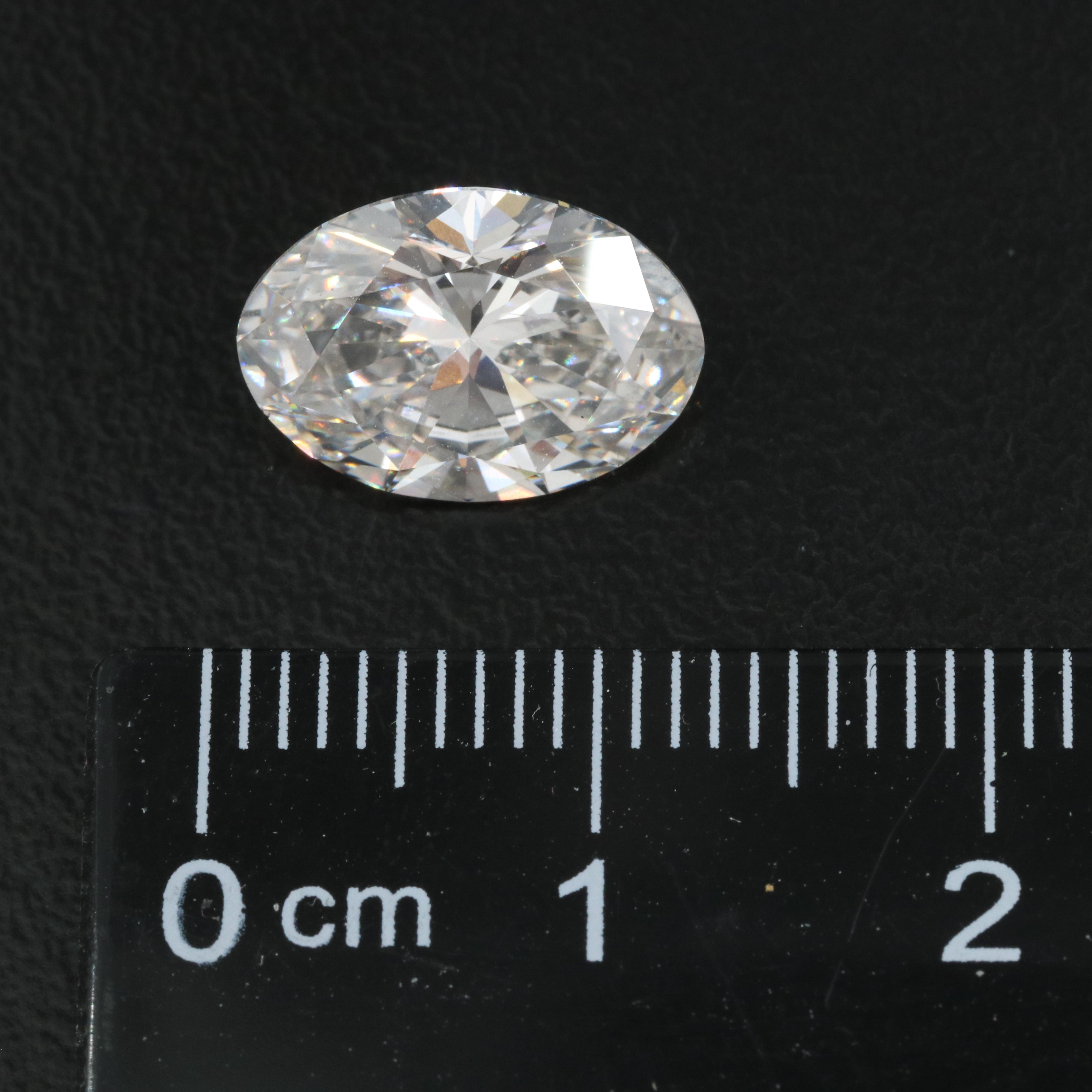 Loose 3.28 CT Lab Grown Diamond with IGI Report