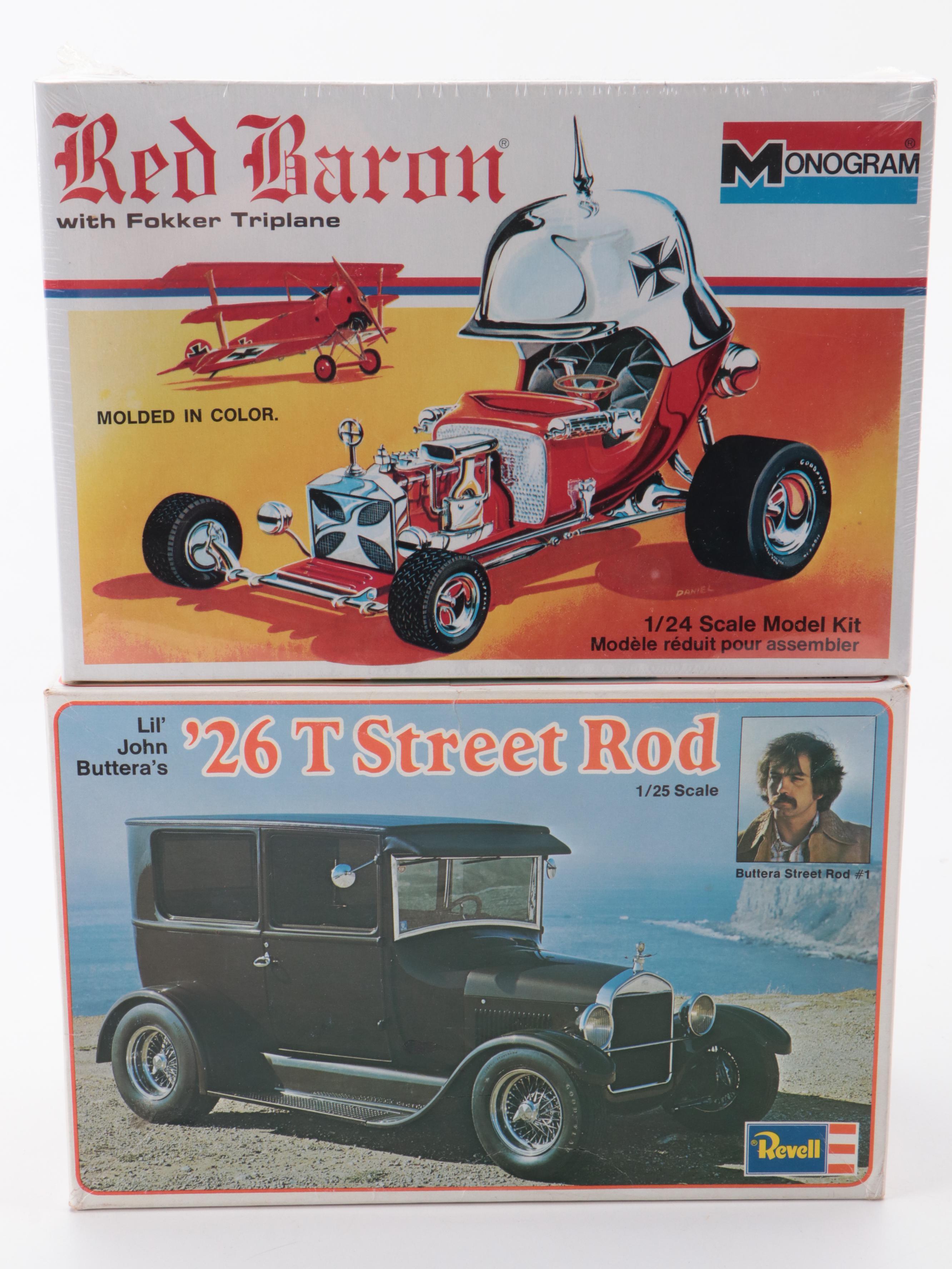 Ford Pickup Street Rod, Model A, Flap Jack, and More Model Car Kits