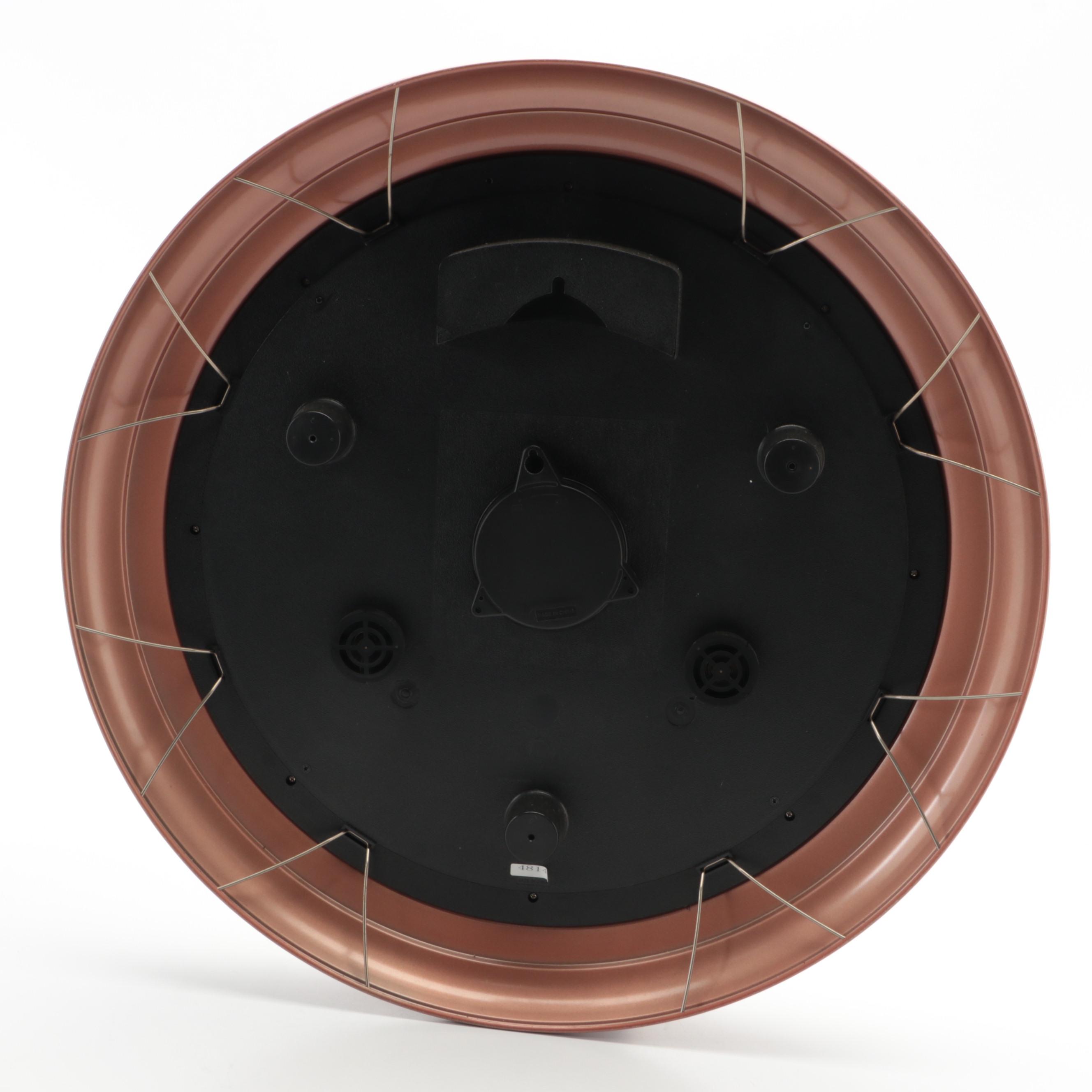 Frontgate Plastic Outdoor Clock with Thermometer and Hygrometer