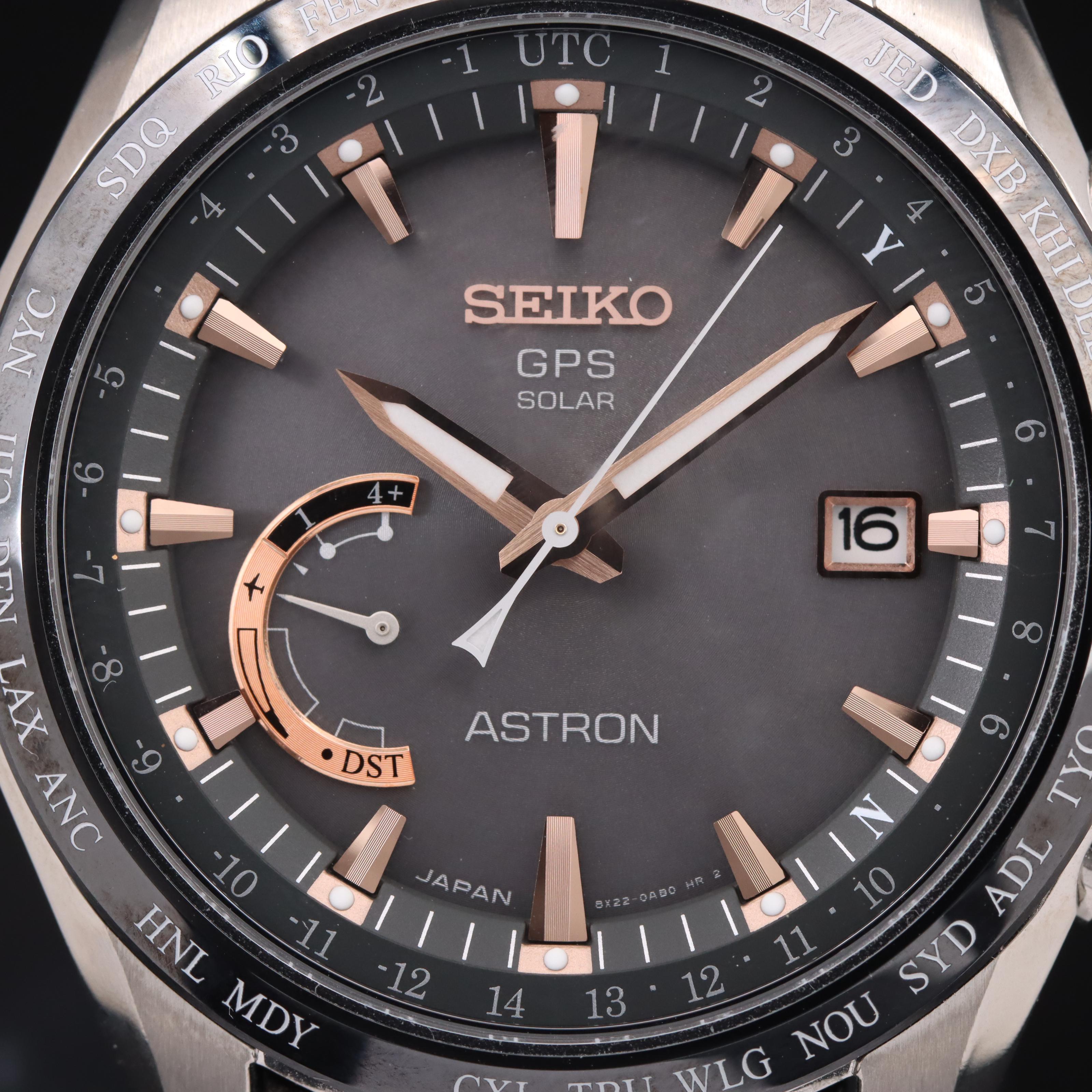 Seiko Astron GPS Solar Watch