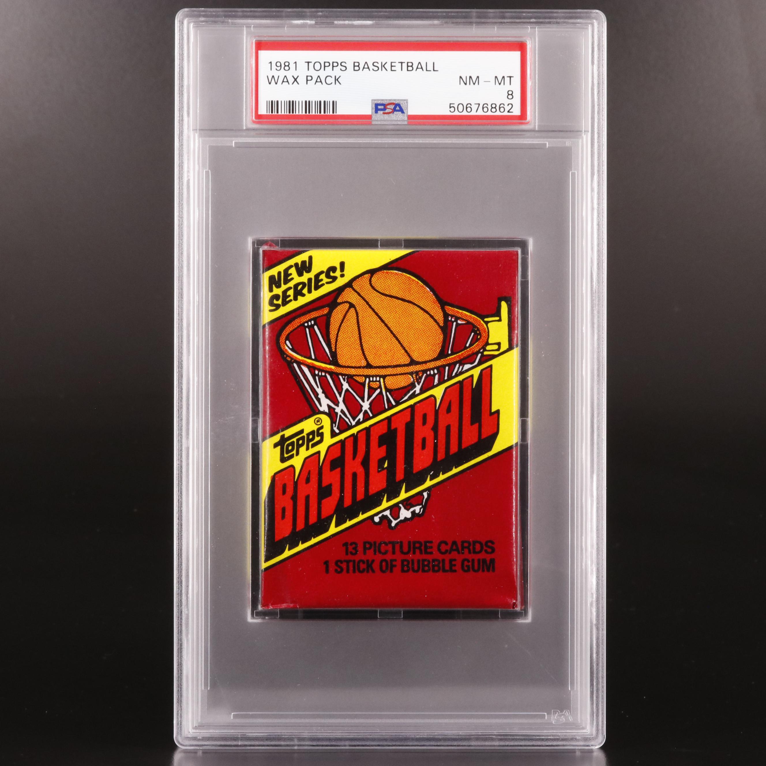 1981 Topps Basketball Wax Pack