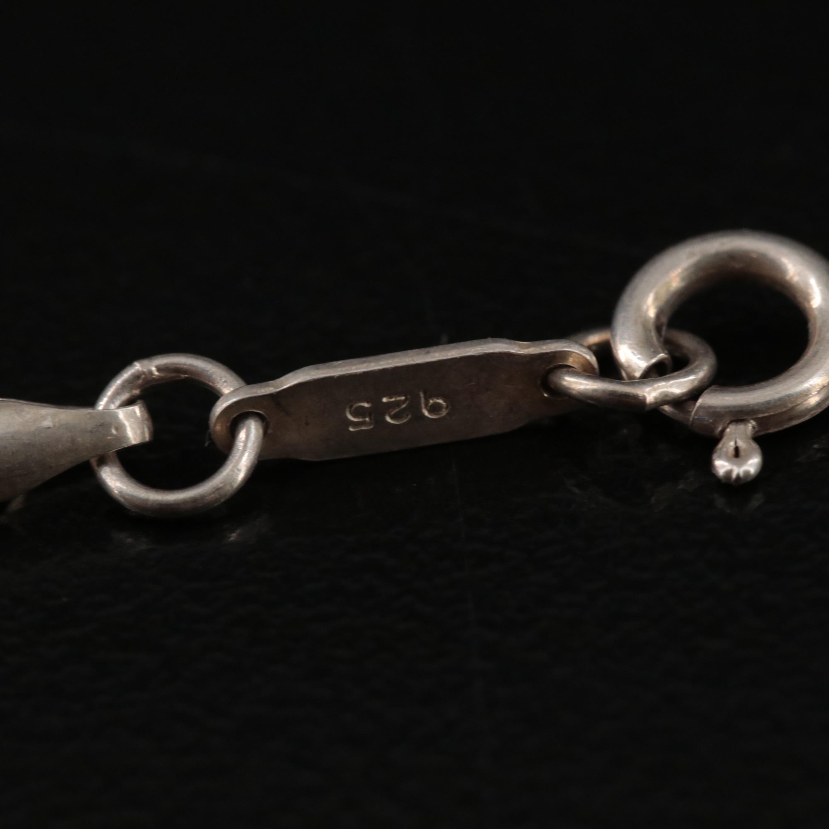 Tiffany & Co. 1837 Collection Bar Pendant Necklace