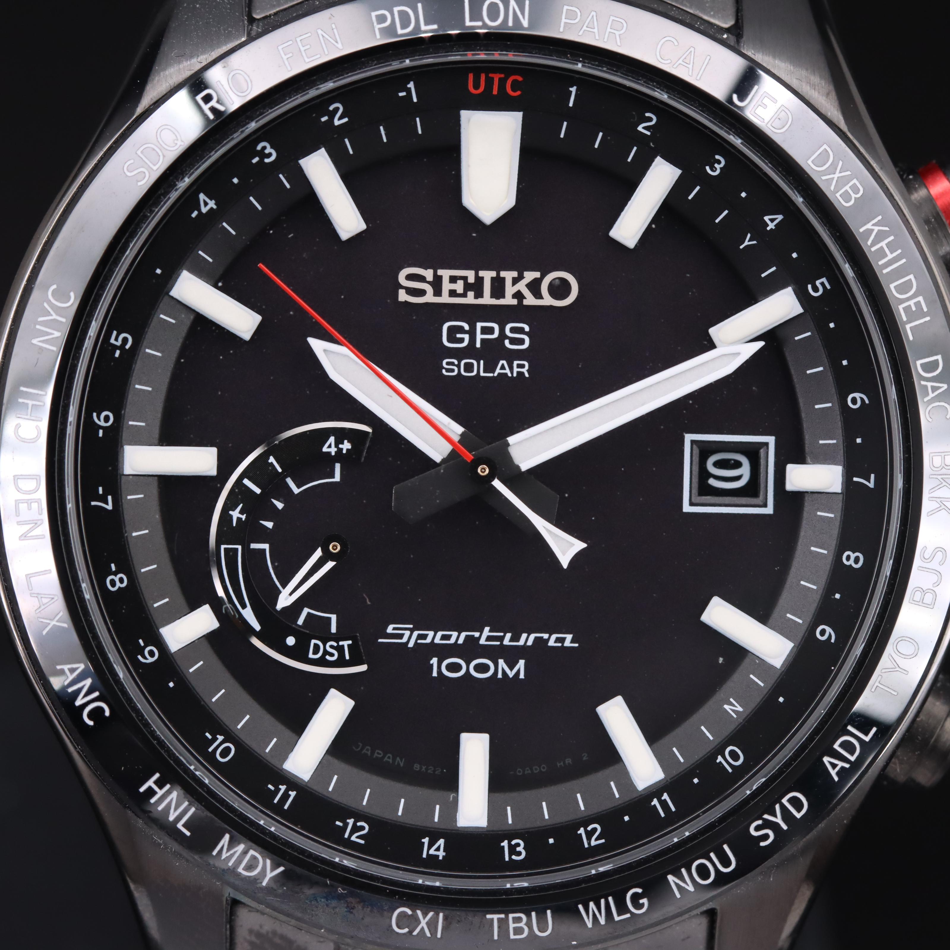 Seiko Sportura GPS Solar Watch