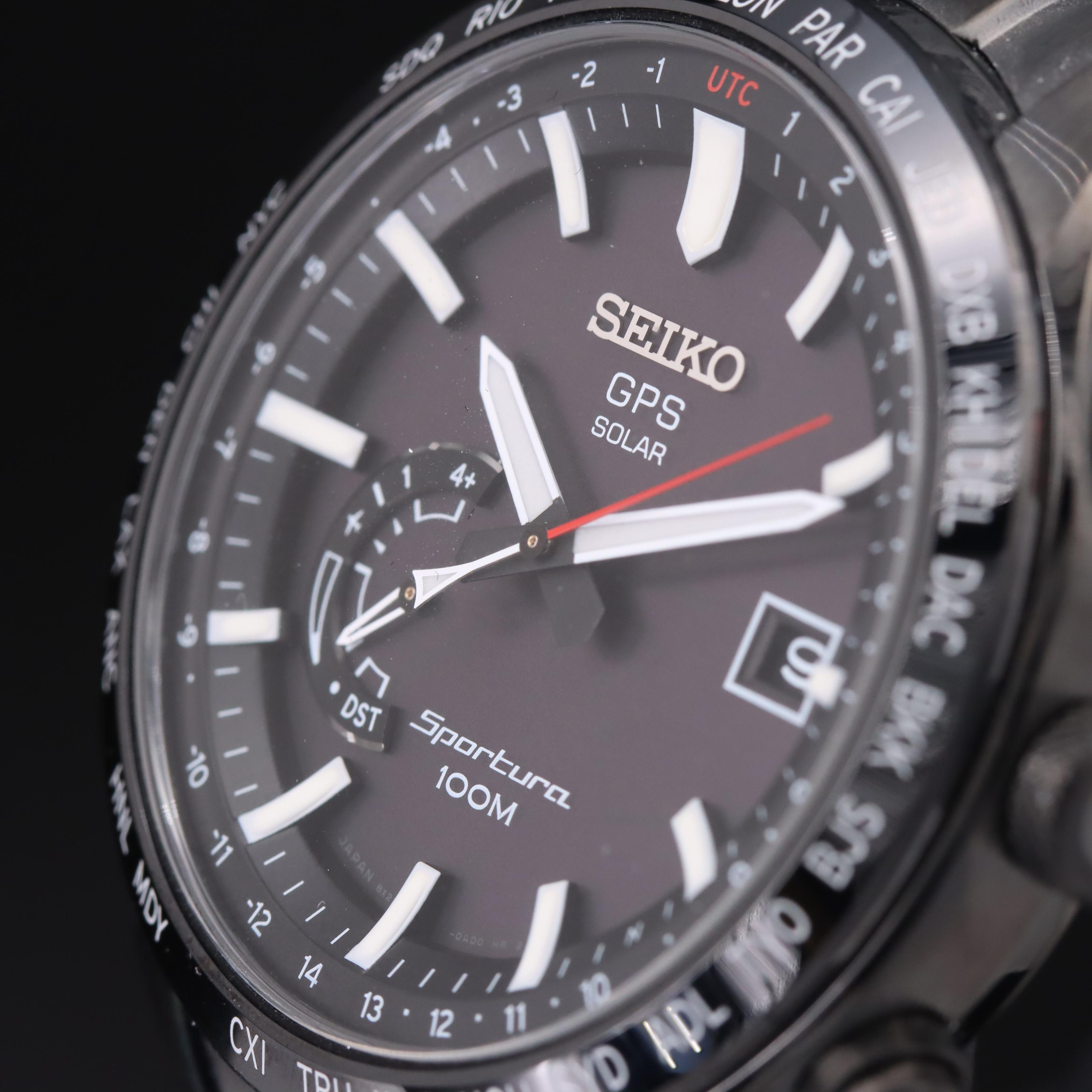 Seiko Sportura GPS Solar Watch