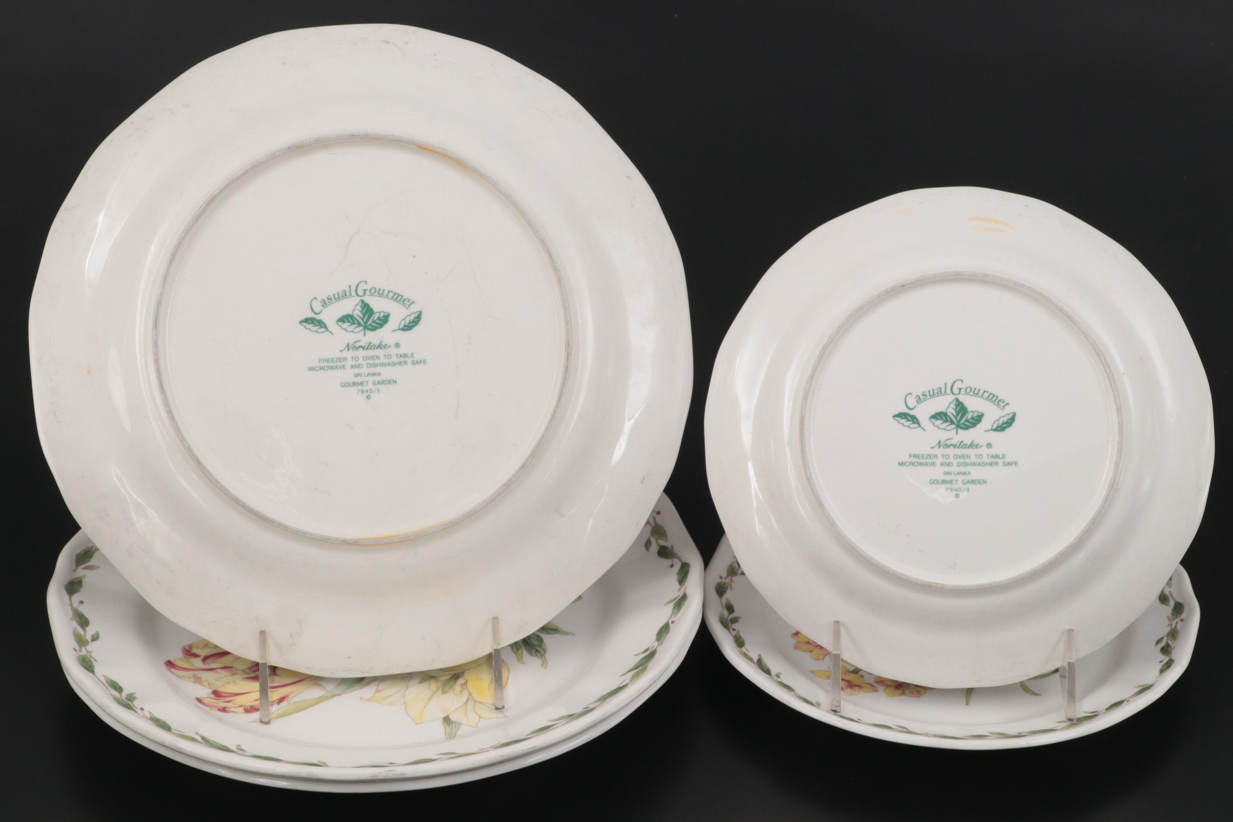 Noritake Casual Gourmet China Dinnerware and Serverware