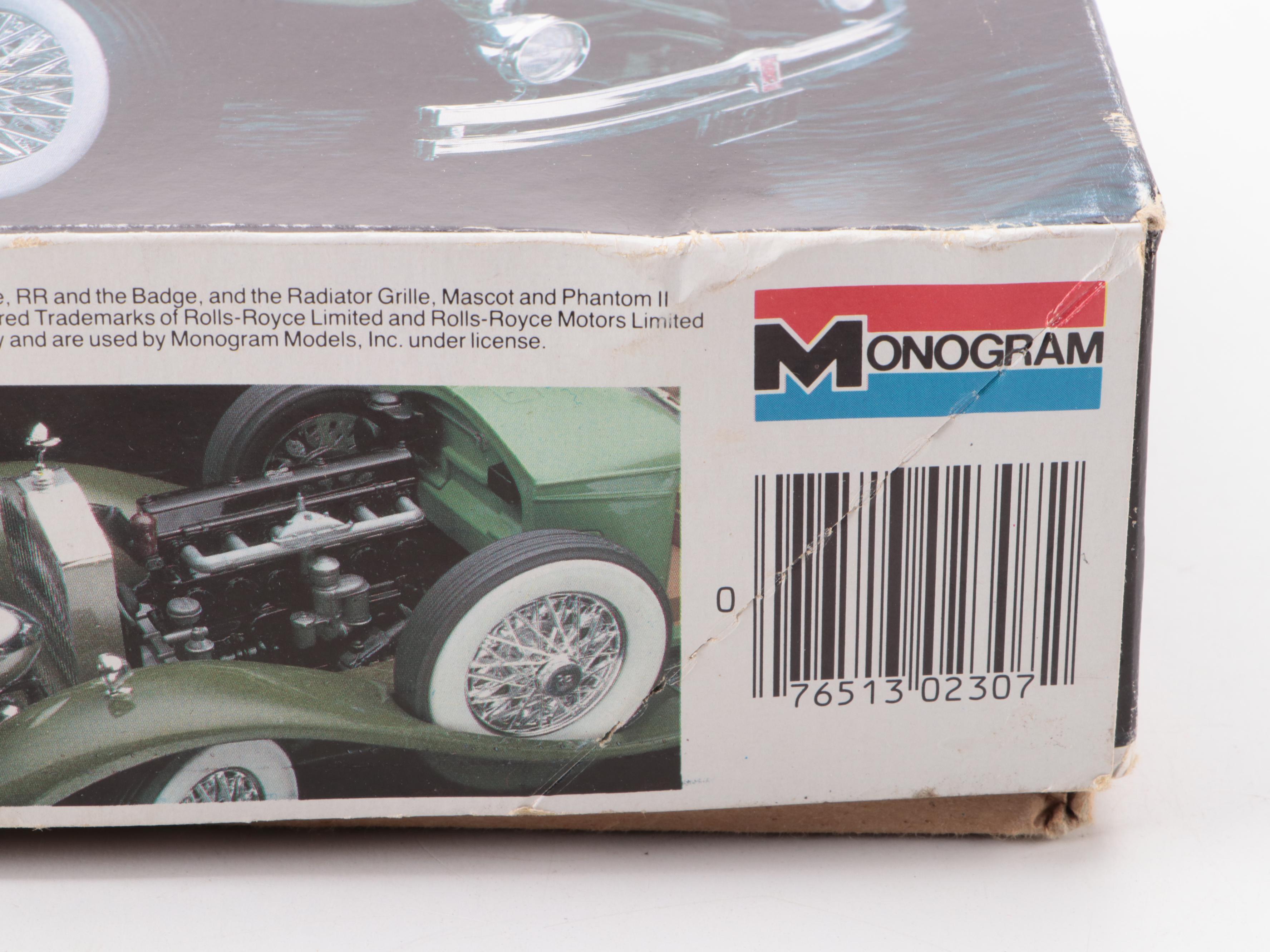 Rolls Royce Roadster, Ford Model T, and More Model Car Kits
