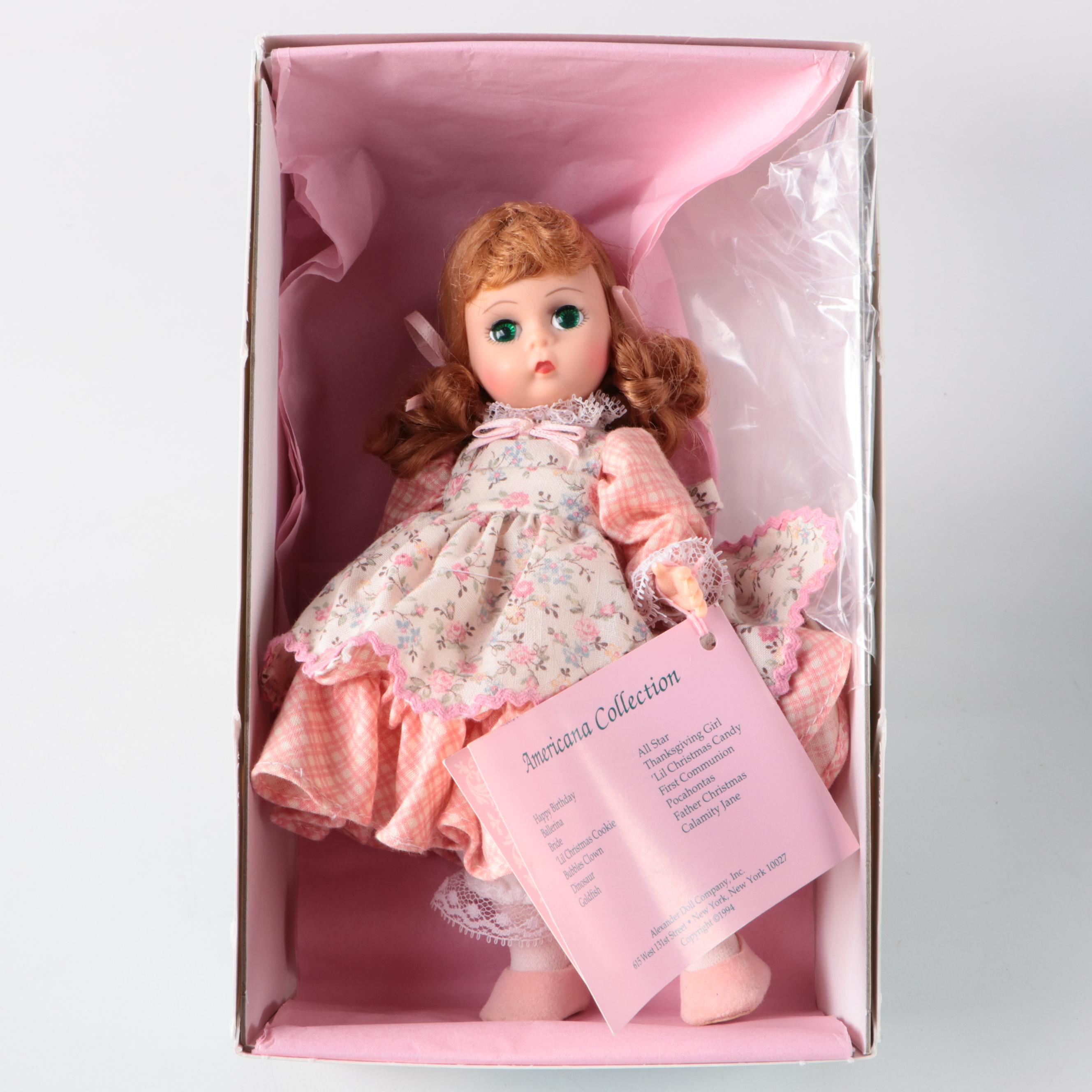 Madame Alexander Storybook Dolls Including Alice, Tinkerbell, Sleeping Beauty