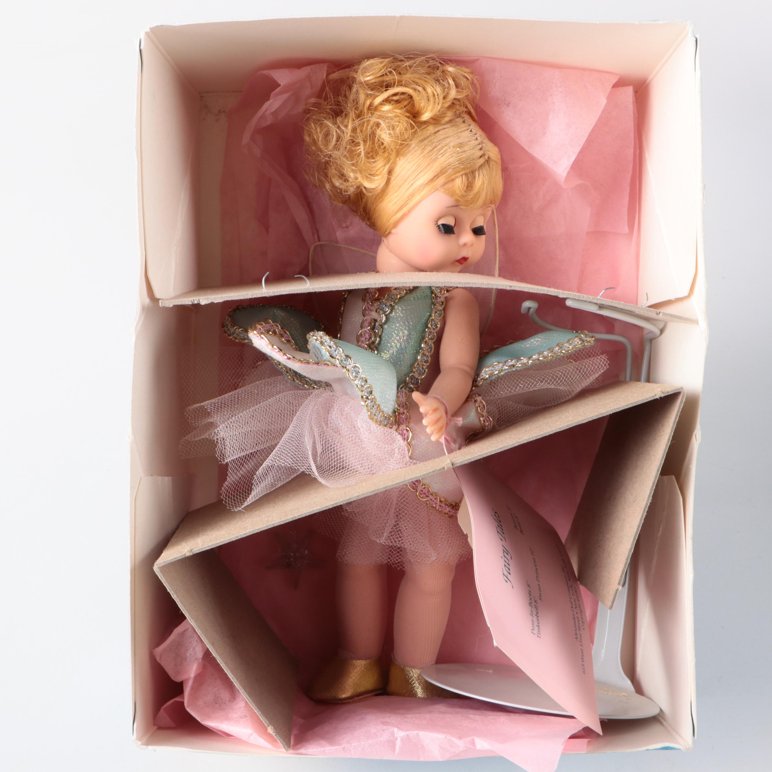 Madame Alexander Storybook Dolls Including Alice, Tinkerbell, Sleeping Beauty